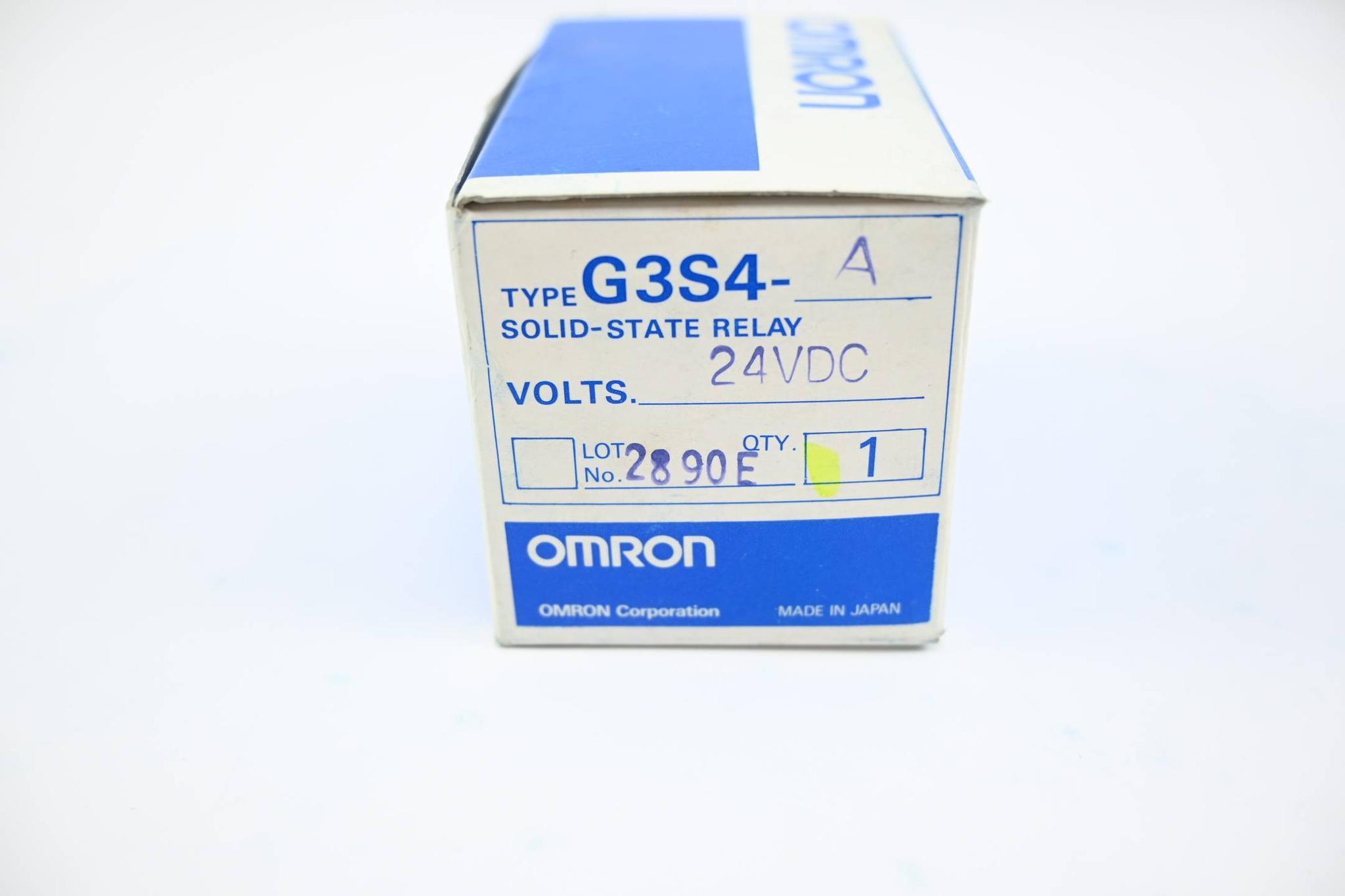 Produktfoto 3 von Omron Halbleiterrelais 24 VDC ( G3S4-A )