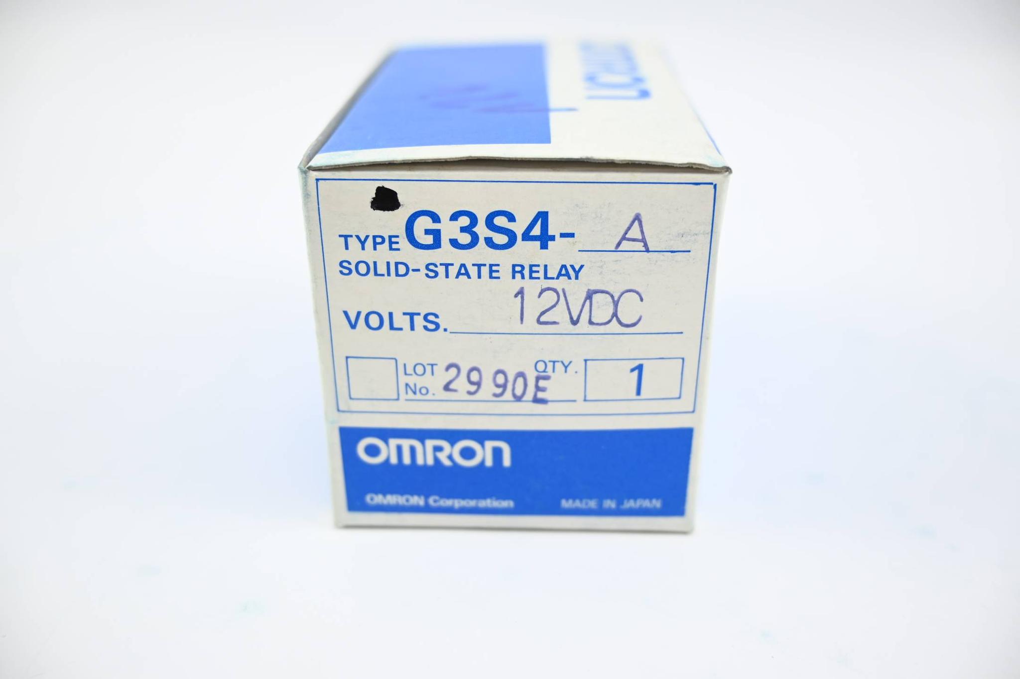 Produktfoto 3 von Omron Halbleiterrelais 12 VDC ( G3S4-A )