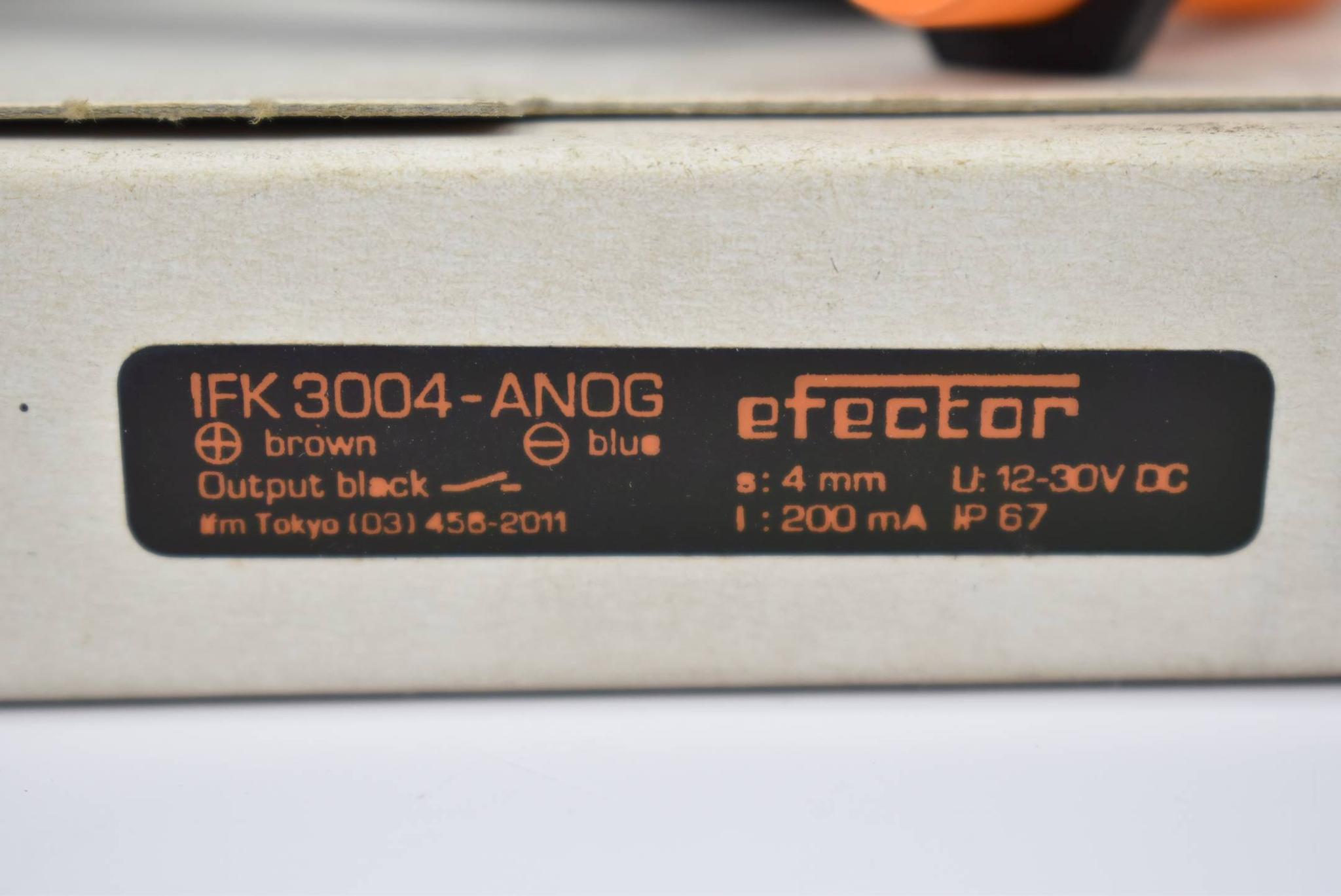 Produktfoto 1 von Ifm efector Näherungsschalter IFK3004-ANOG ( 12-30VDC 200mA )