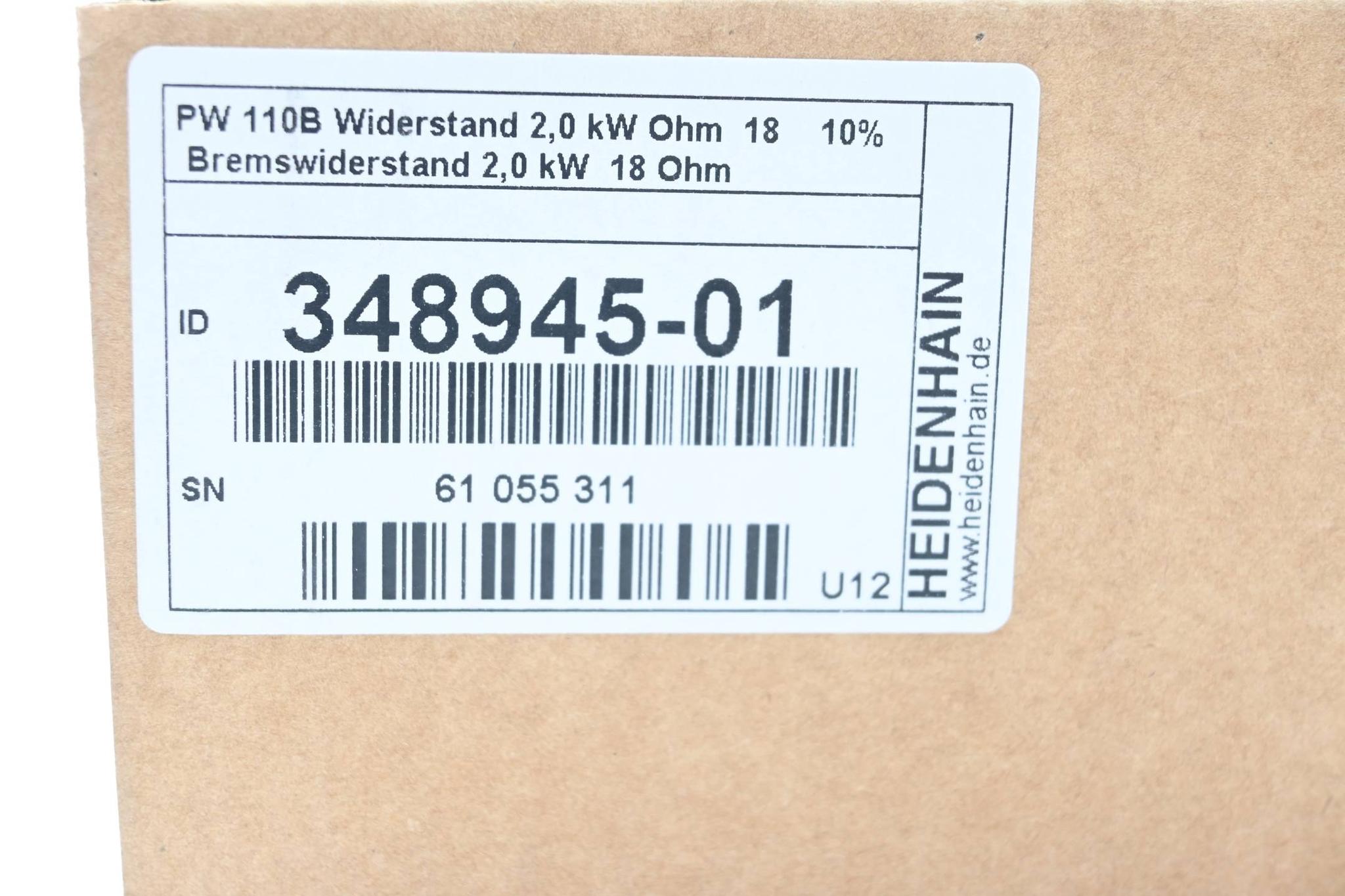 Produktfoto 1 von Heidenhain Pulswiderstandsmodul PW 110B ( 348945-01 ) Ver. U12