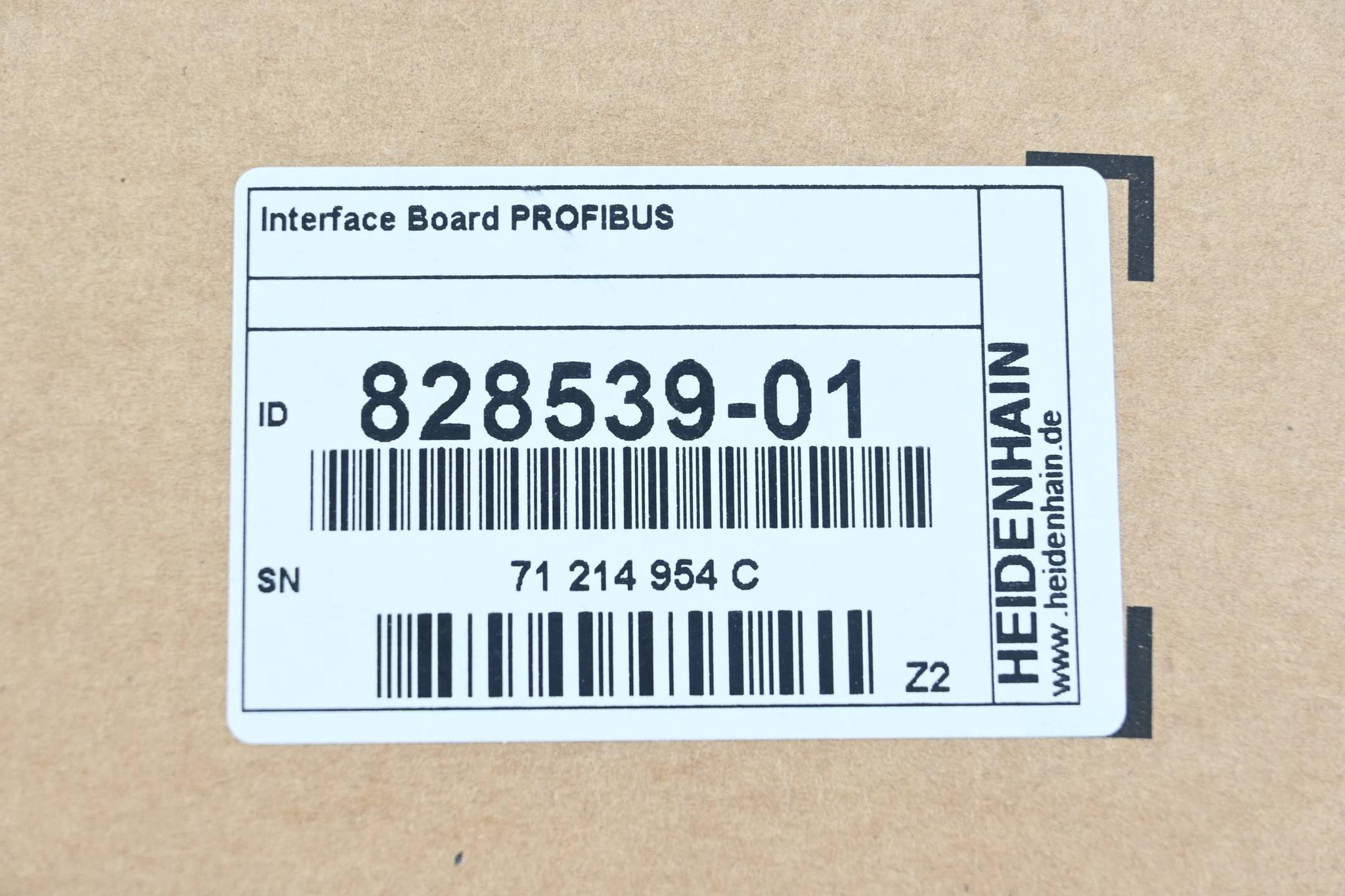 Produktfoto 1 von Heidenhain Interface Board Profibus ( 828539-01 ) Vers. Z2