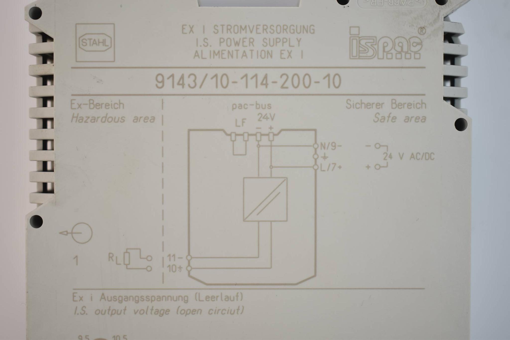 Produktfoto 4 von Stahl ispac Stromversorgung 9143/10-114-200-10