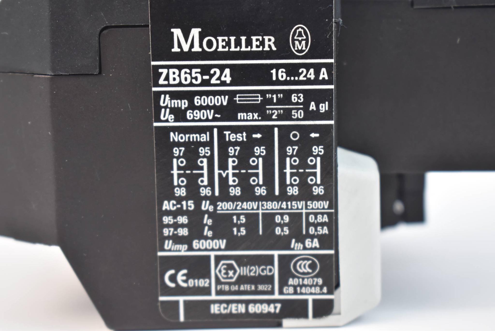 Produktfoto 3 von Moeller Motorschutzrelais ZB65-24