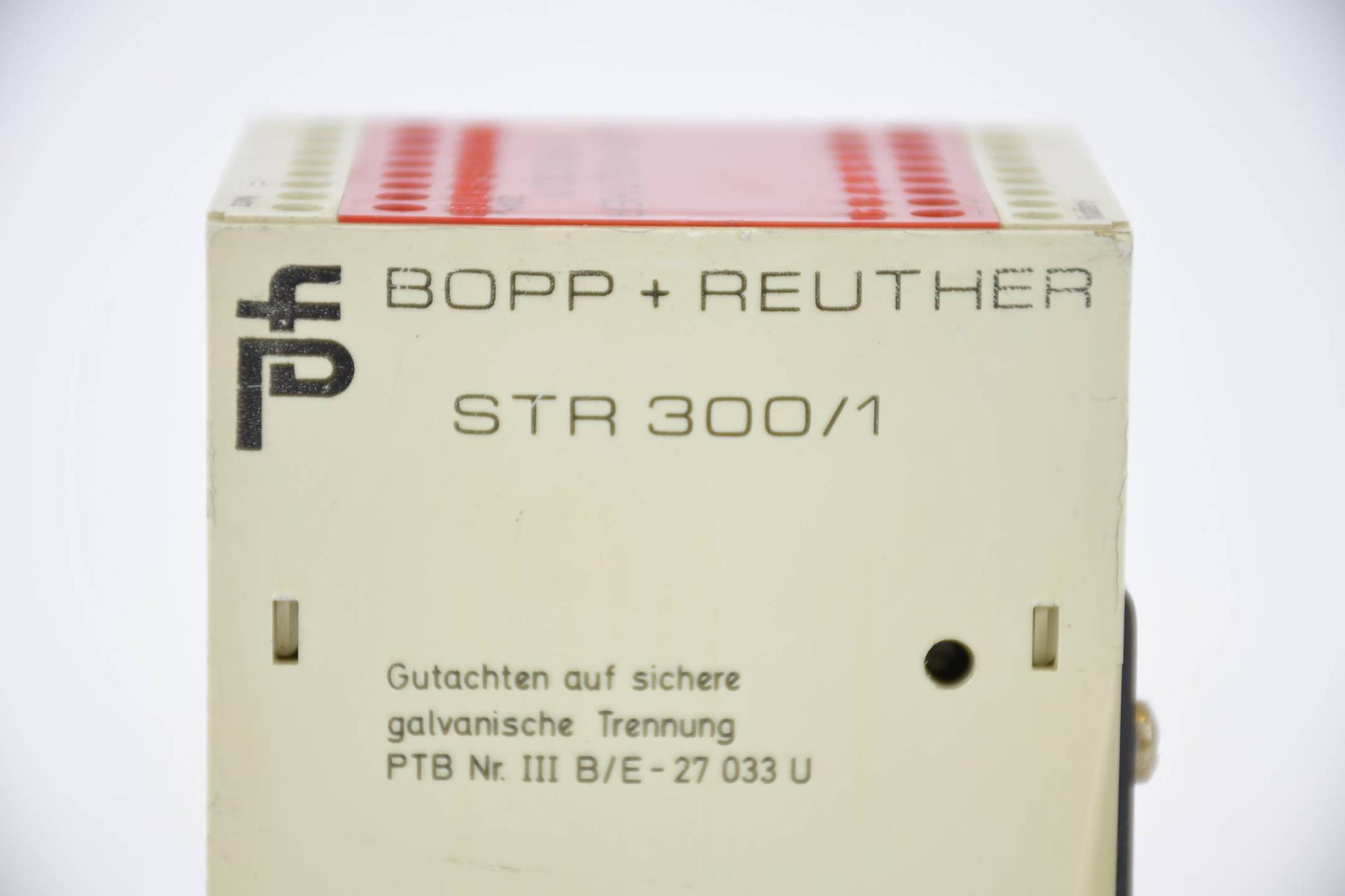 Produktfoto 3 von Pepperl+Fuchs Stromversorgung Bopp+Reuther STR 300/1 ( STR300/1 )