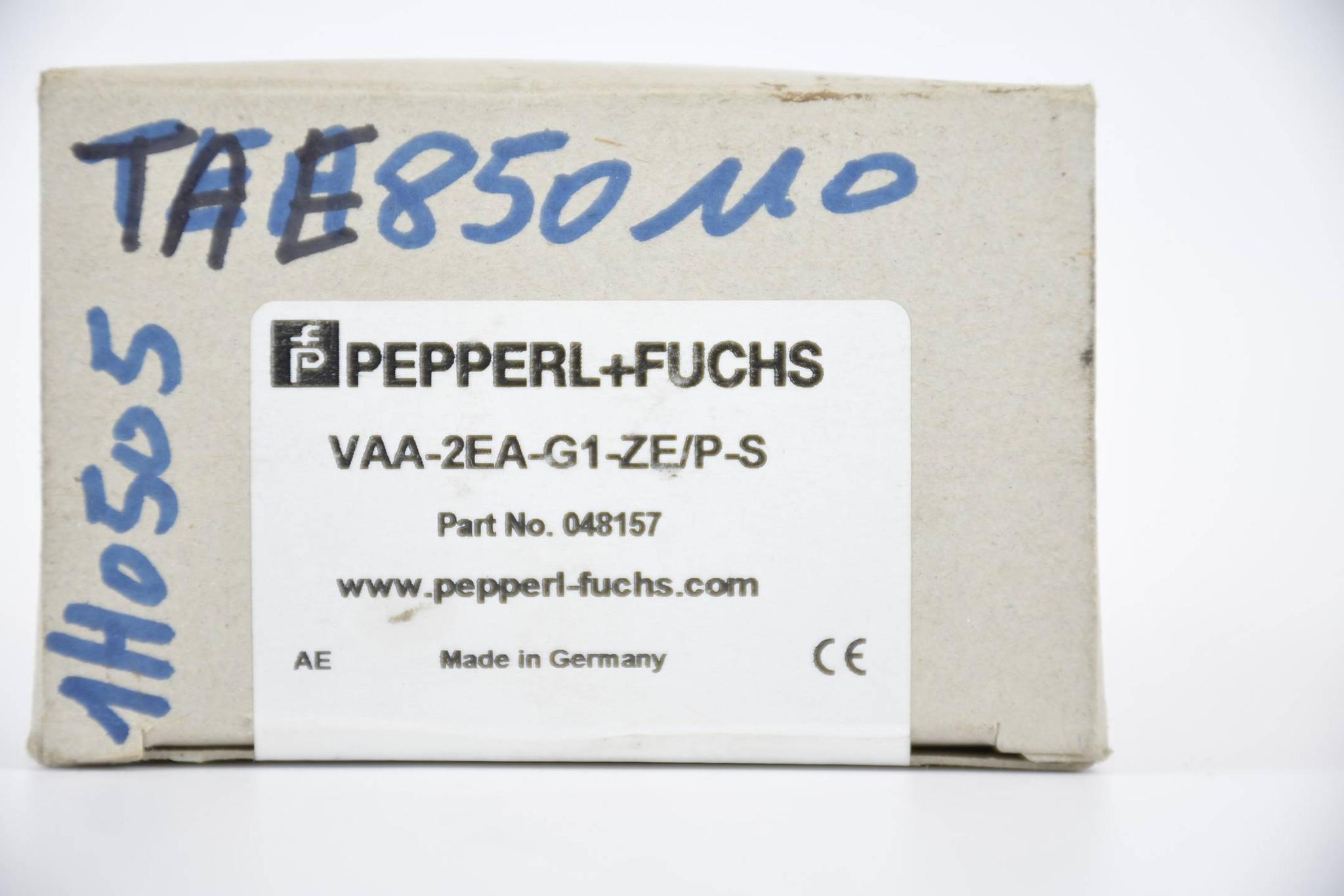 Produktfoto 2 von Pepperl+Fuchs AS-Interface-Pneumatikmodul VAA-2EA-G1-ZE/P-S ( 048157 )