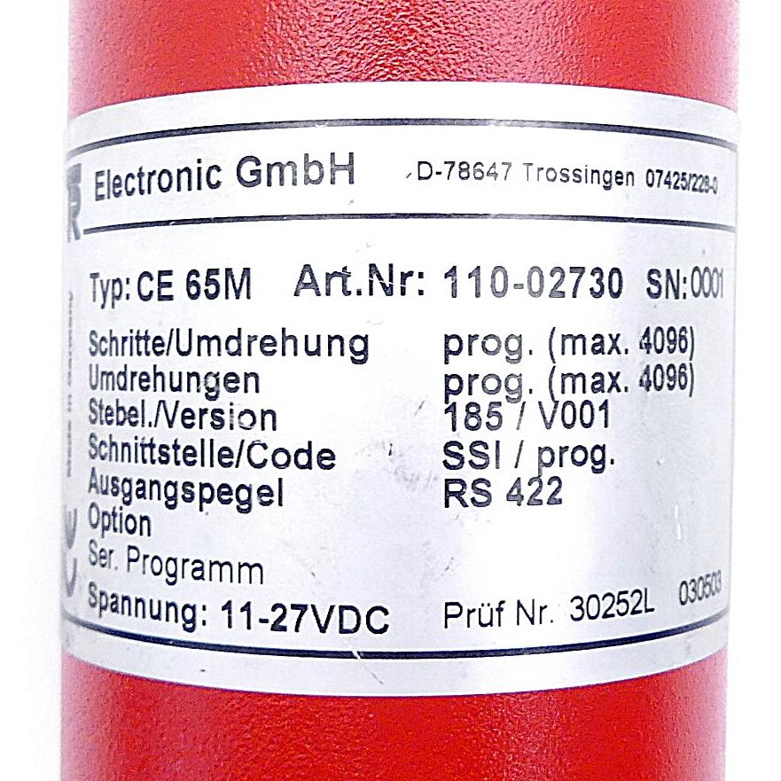 Produktfoto 2 von TR ELECTRONIC Drehgeber CE 65M