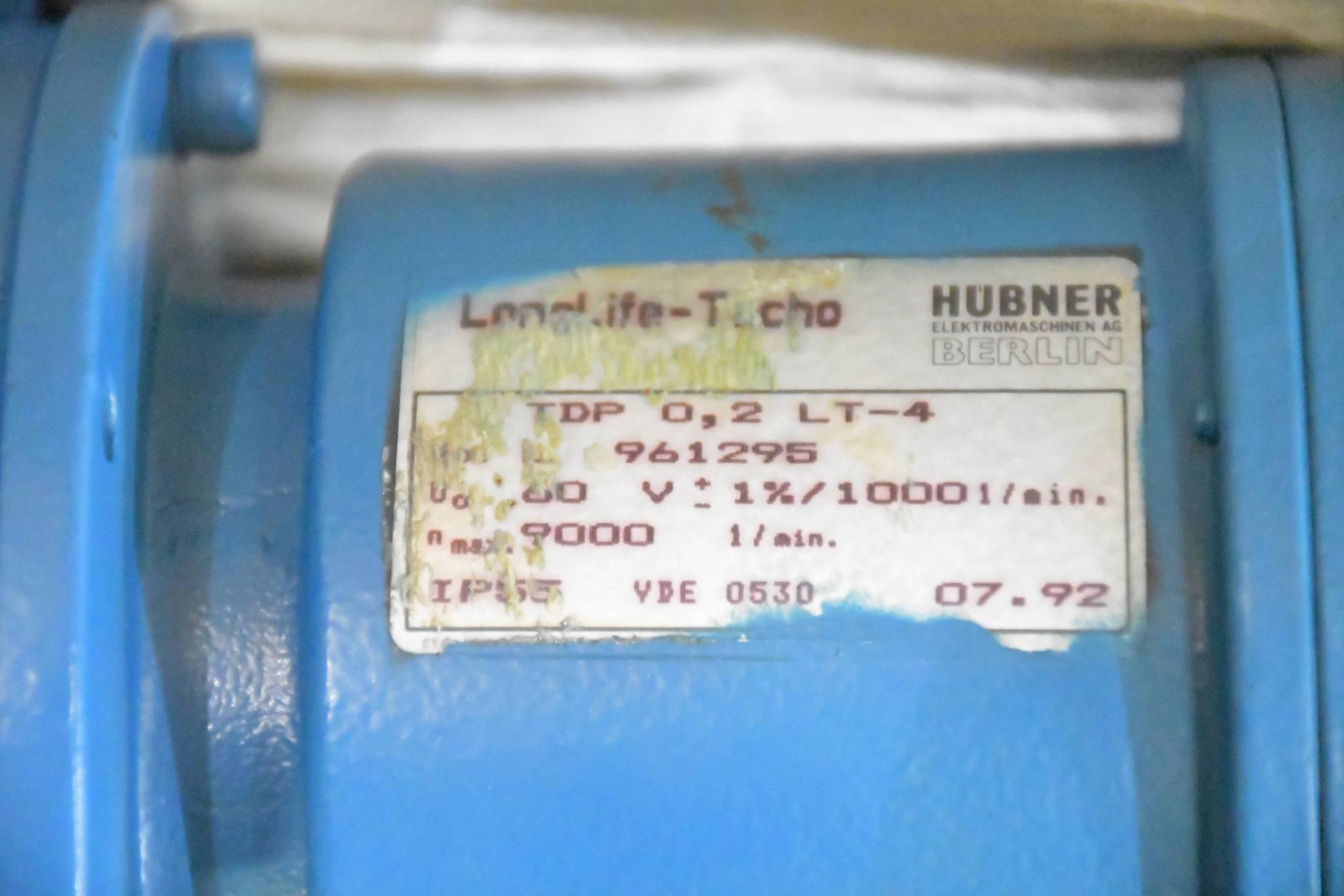 Produktfoto 4 von Mannesmann Demag Getriebemotor GCH125 D2/1301 + Hübner TDP 0,2 LT-4