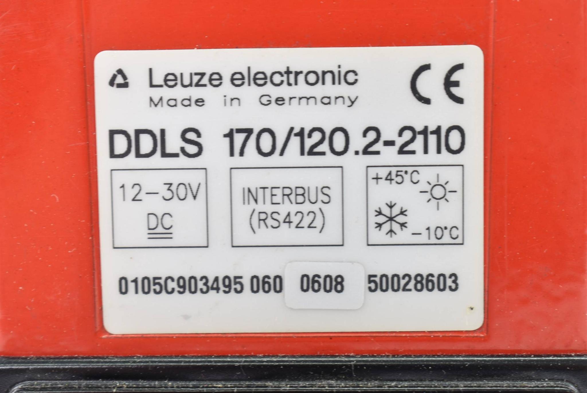 Produktfoto 3 von Leuze electronic Datenlichtschranke 12-30VDC DDLS 170/120.2-2110