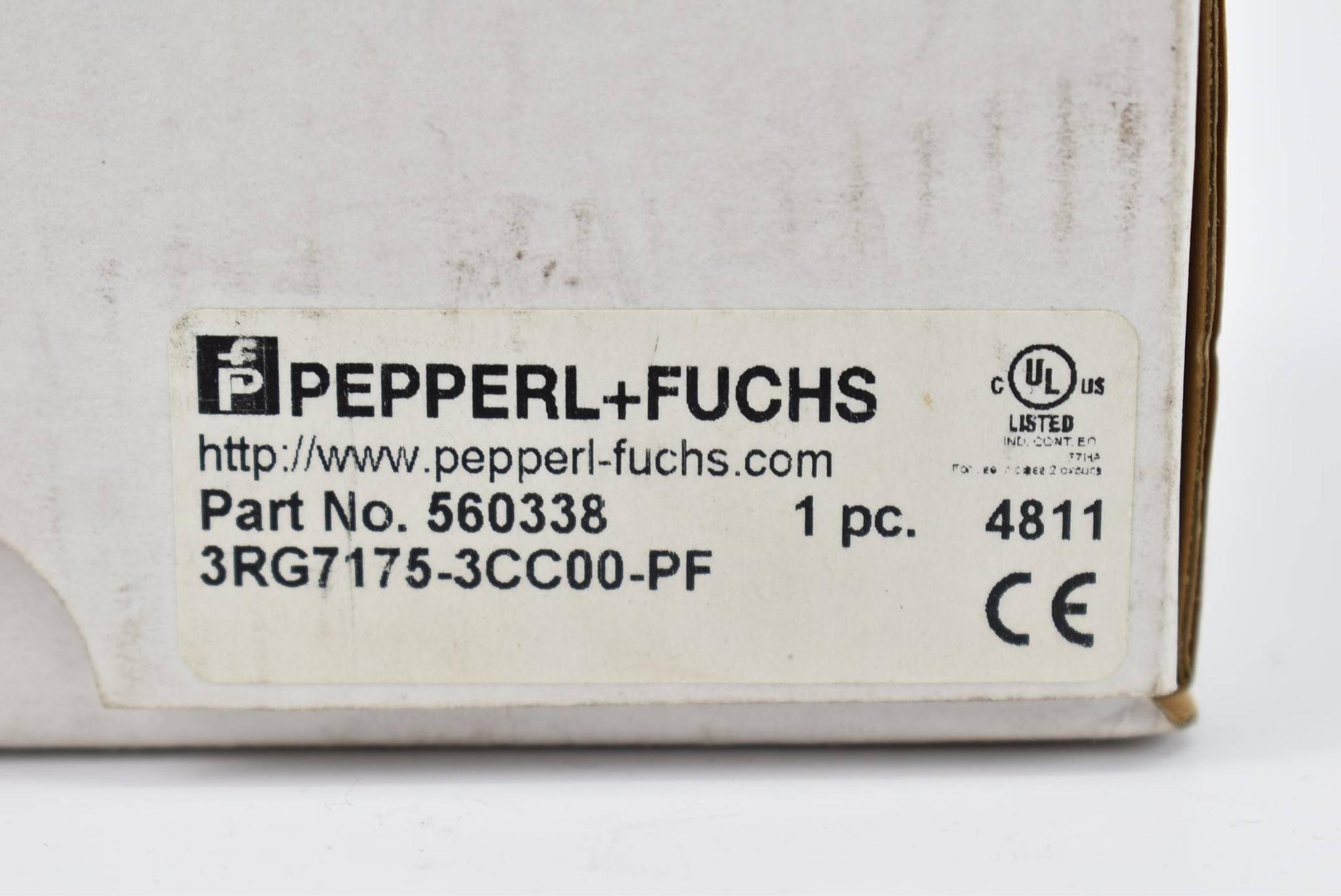 Produktfoto 2 von Pepperl+Fuchs Näherungsschalter 10-30VDC 200mA 3RG7175-3CC00-PF ( 560338 )