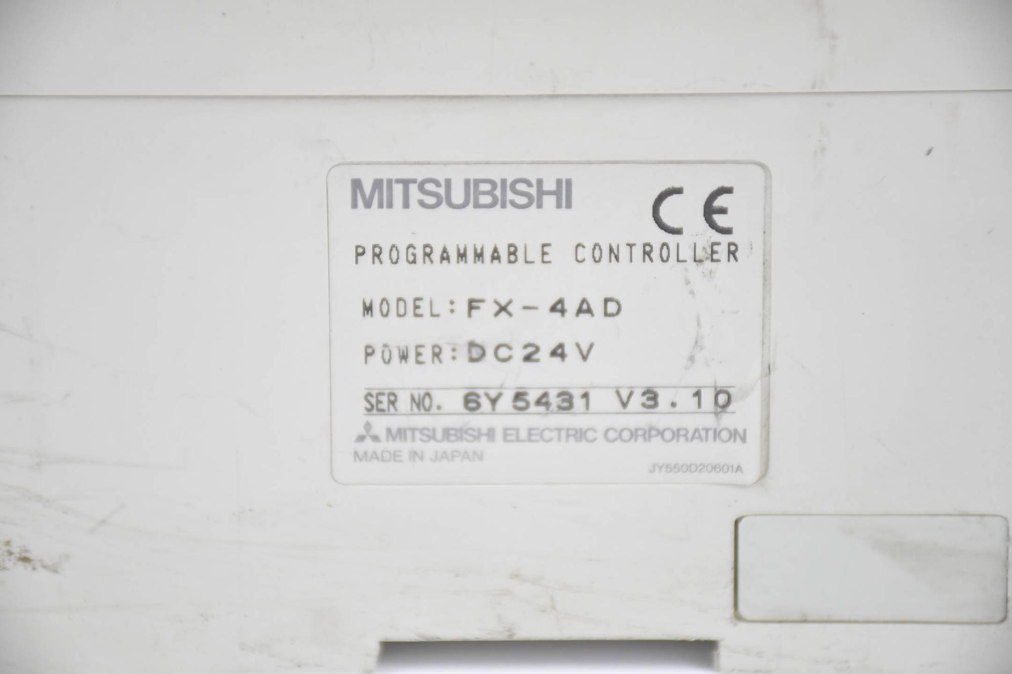 Produktfoto 2 von Mitsubishi Programmable Controller FX-4AD