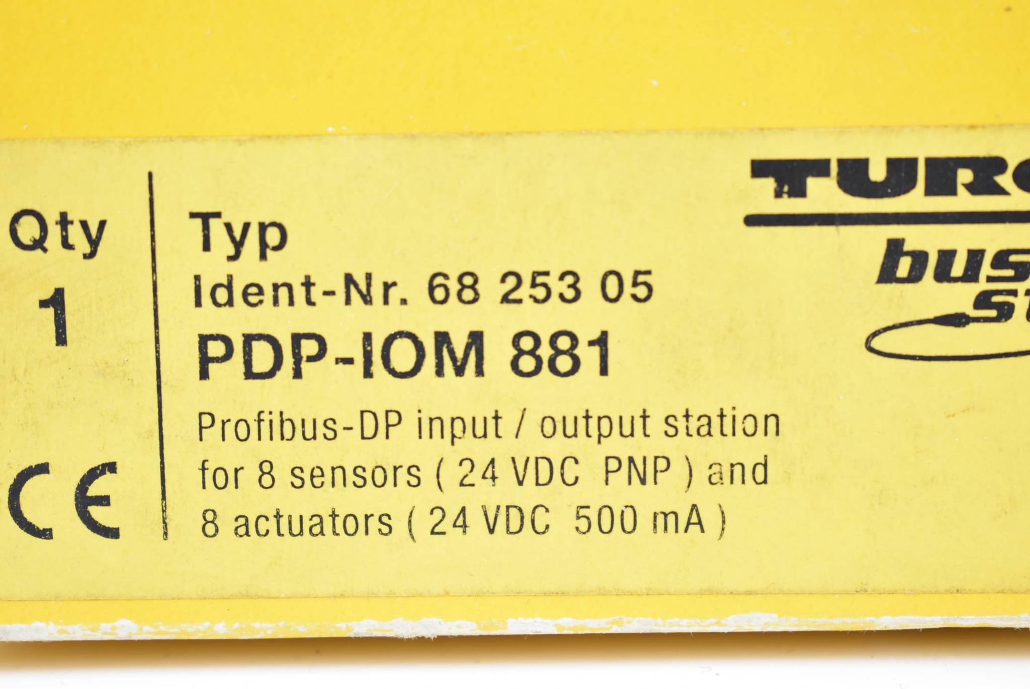 Produktfoto 3 von TURCK Ein-/Ausgabe-Modul Netzwerkstation PDP-IOM-881