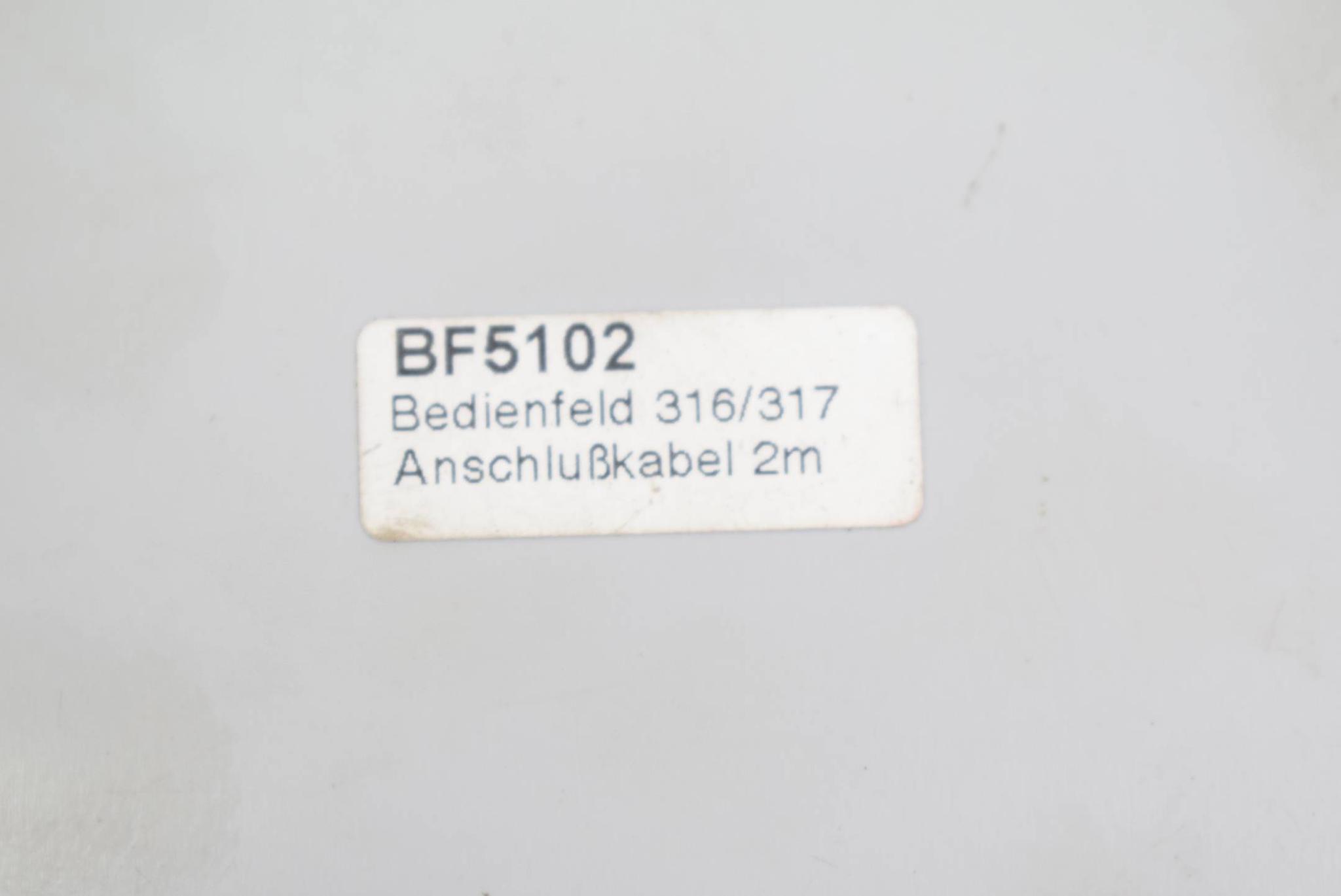 REFU Bedienfeld 316/317 BF5102