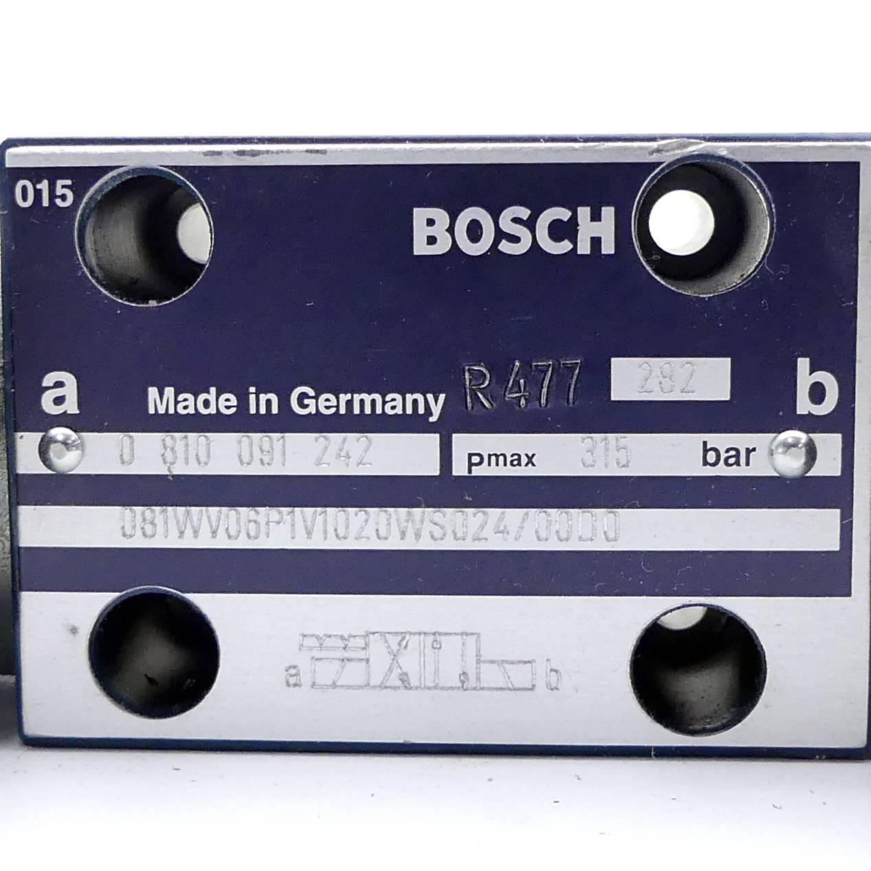 Produktfoto 2 von BOSCH 4/2 Wegeventil  081WV06P1V1020WS024/00D0