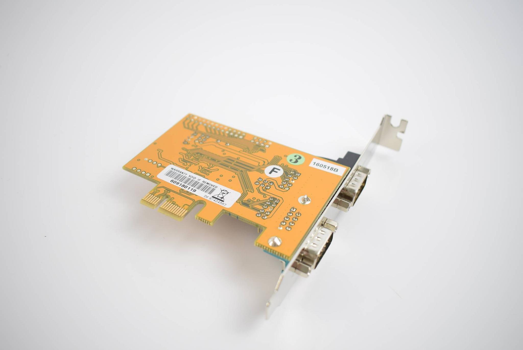 Produktfoto 3 von Exsys EX-44072 PCI-Express 2S Serial RS-232 ( 2x FIFO 16C950 )