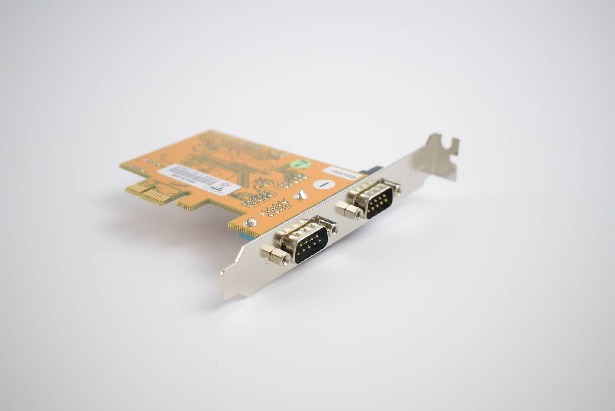 Produktfoto 1 von Exsys EX-44072 PCI-Express 2S Serial RS-232 ( 2x FIFO 16C550 )