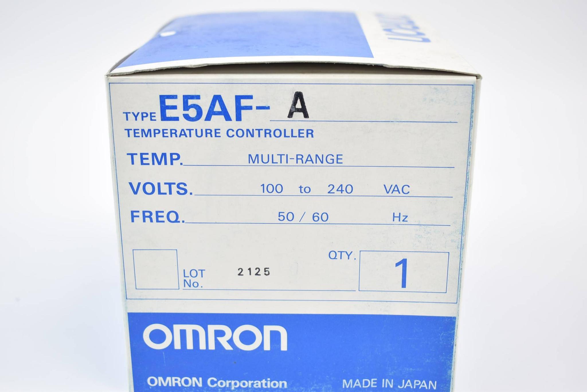 Produktfoto 3 von Omron Temperature Controller E5AF-A ( Multi Range 100 - 240 VAC )