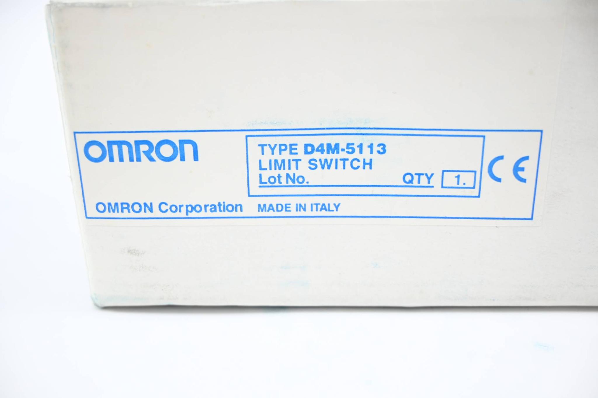 Produktfoto 1 von Omron Limit Switch D4M-5113