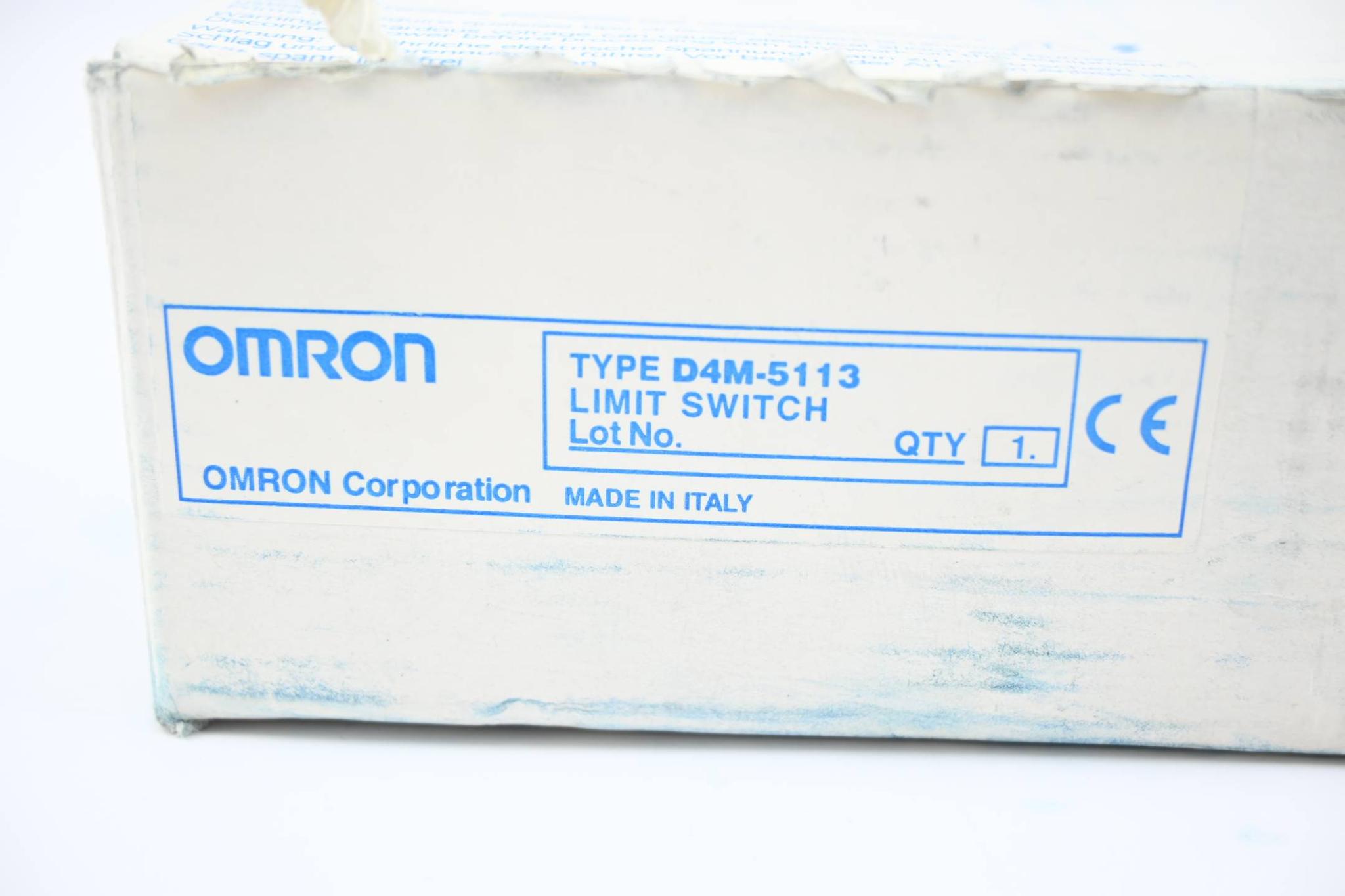 Produktfoto 3 von Omron Limit Switch D4M-5113