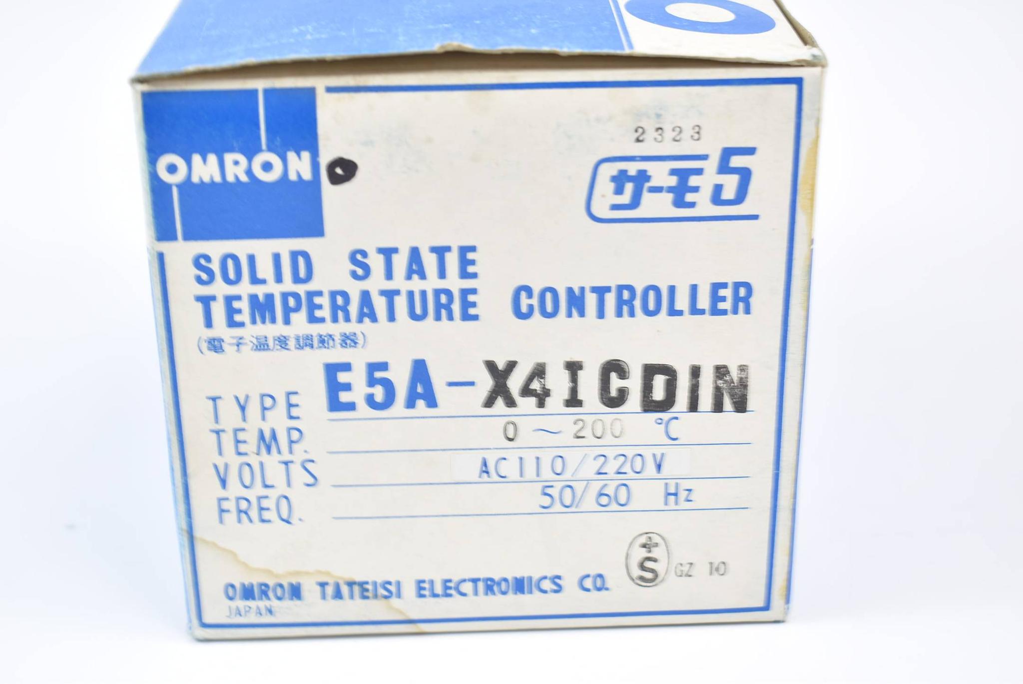 Produktfoto 3 von Omron Solid State Temperature Controller E5A-X4ICDIN ( 0 - 200°C AC 110 / 220 V )