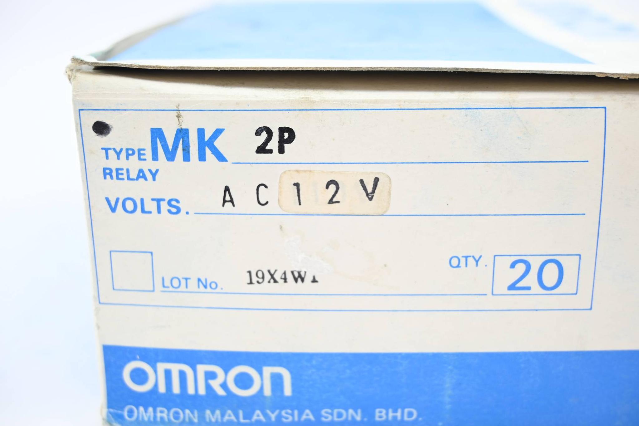 Produktfoto 3 von Omron 20 Stück Relais 12 VAC ( MK2P )