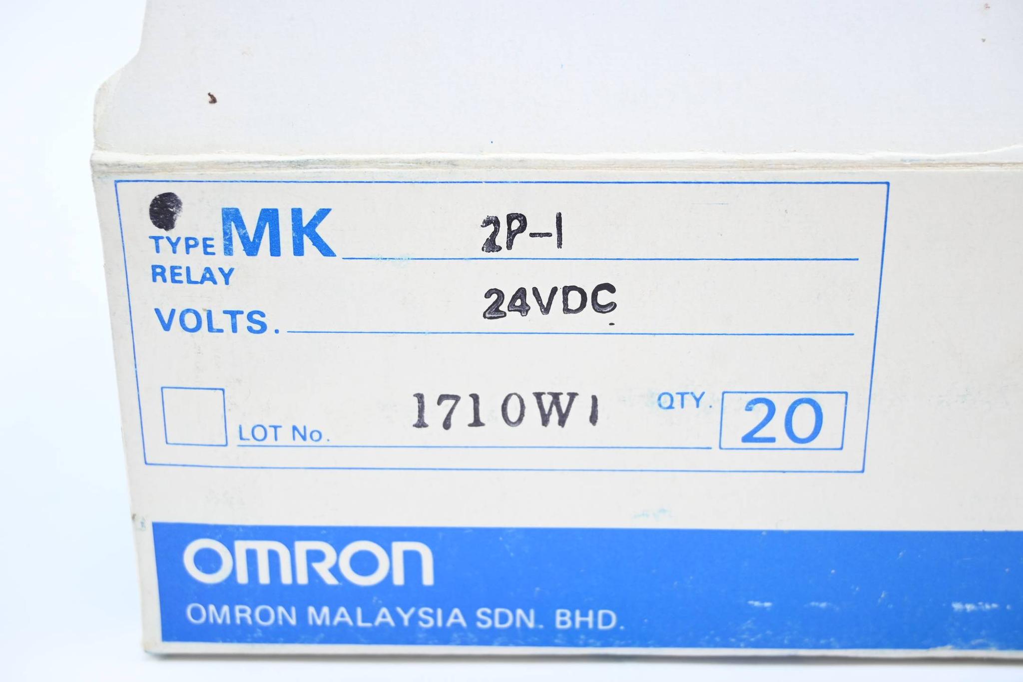 Produktfoto 3 von Omron 20 Stück Relais 24 VDC ( MK2P-I )