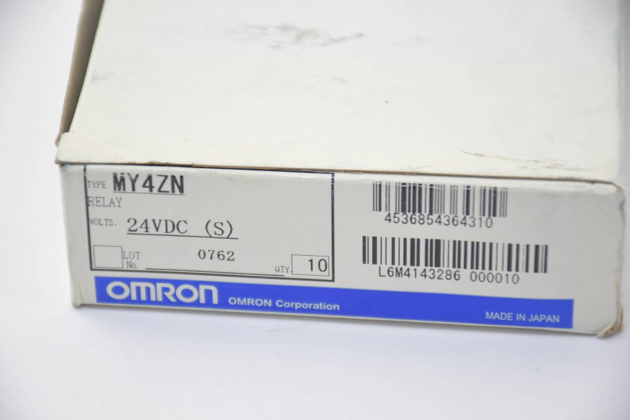 Produktfoto 1 von Omron Relay 24VDC (S) ( MY4ZN ) 10 Stück