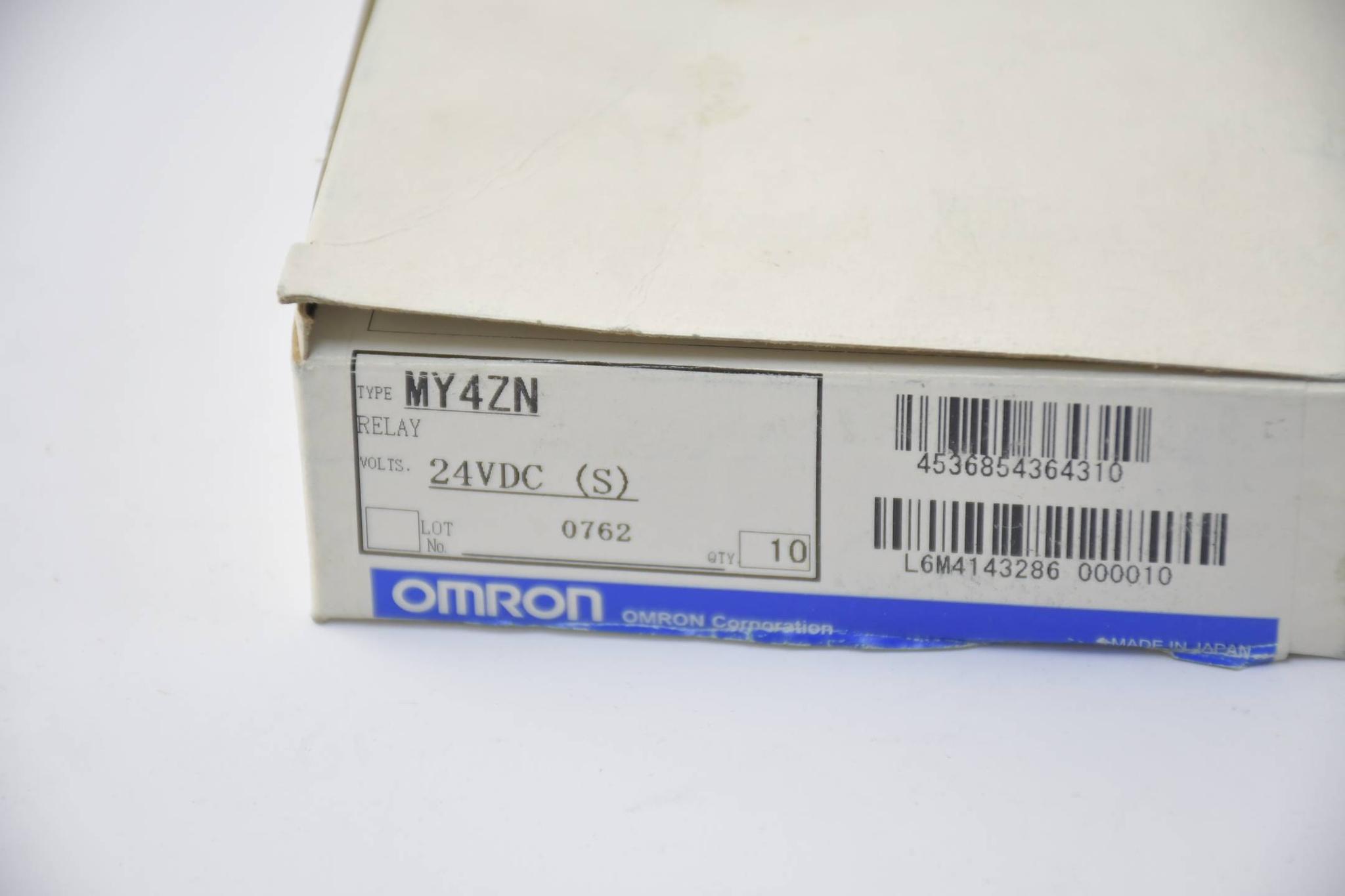 Omron Relay 24VDC (S) ( MY4ZN ) 8 Stück