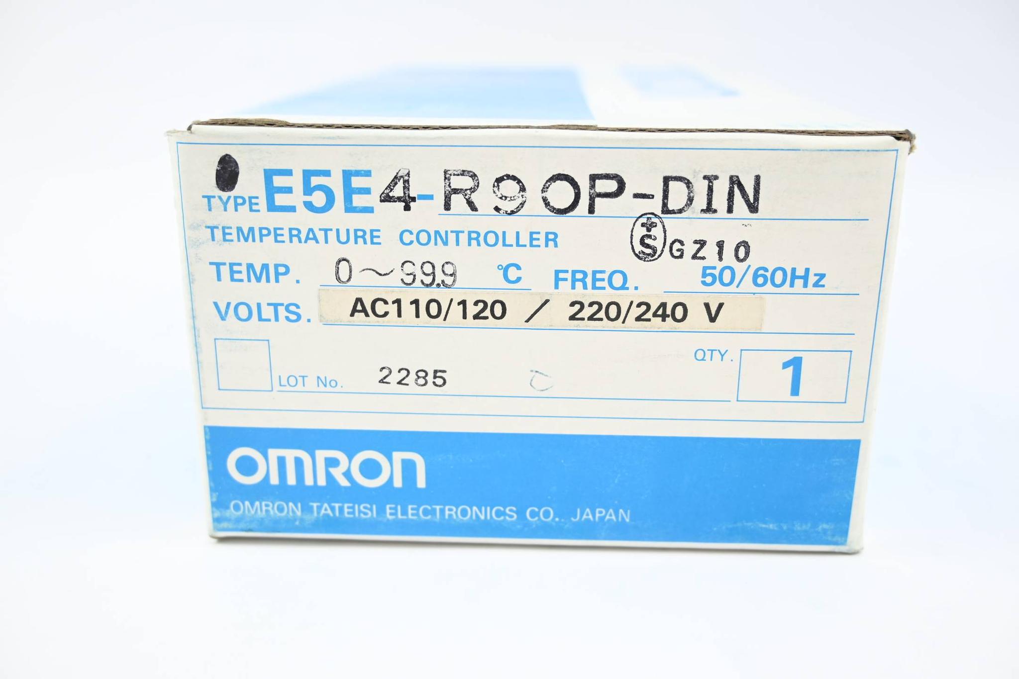 Produktfoto 3 von Omron Temperatur Controller 0-99.9°C 110/120/220/240VAC ( E5E4-R90P-DIN )