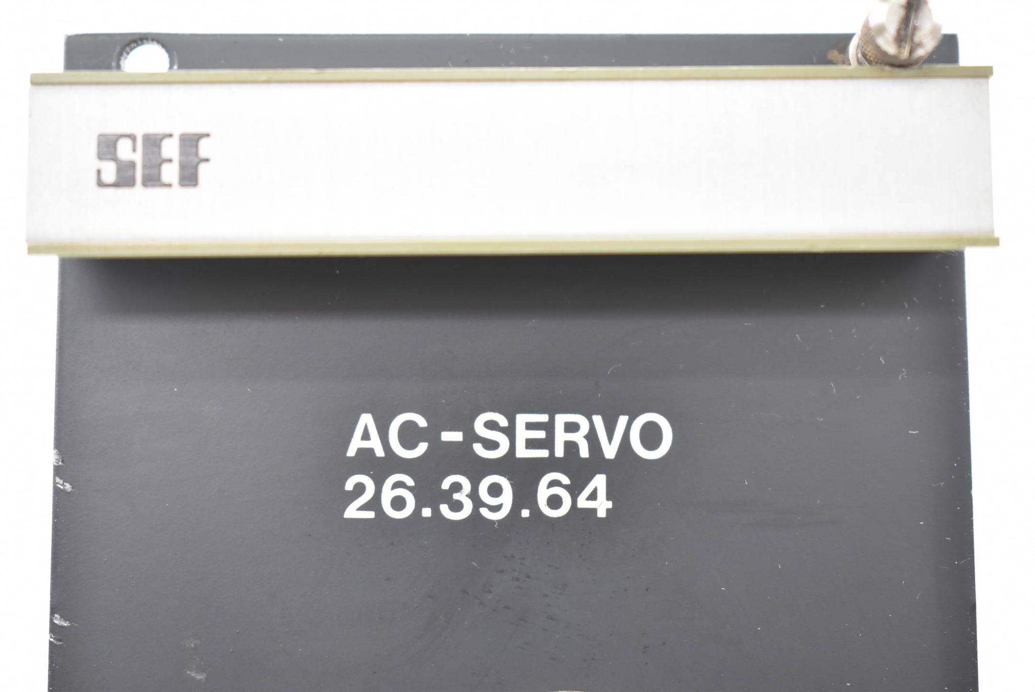 Produktfoto 4 von SEF M15 AC-Servo 26.39.64 ( ACS47A/110A )