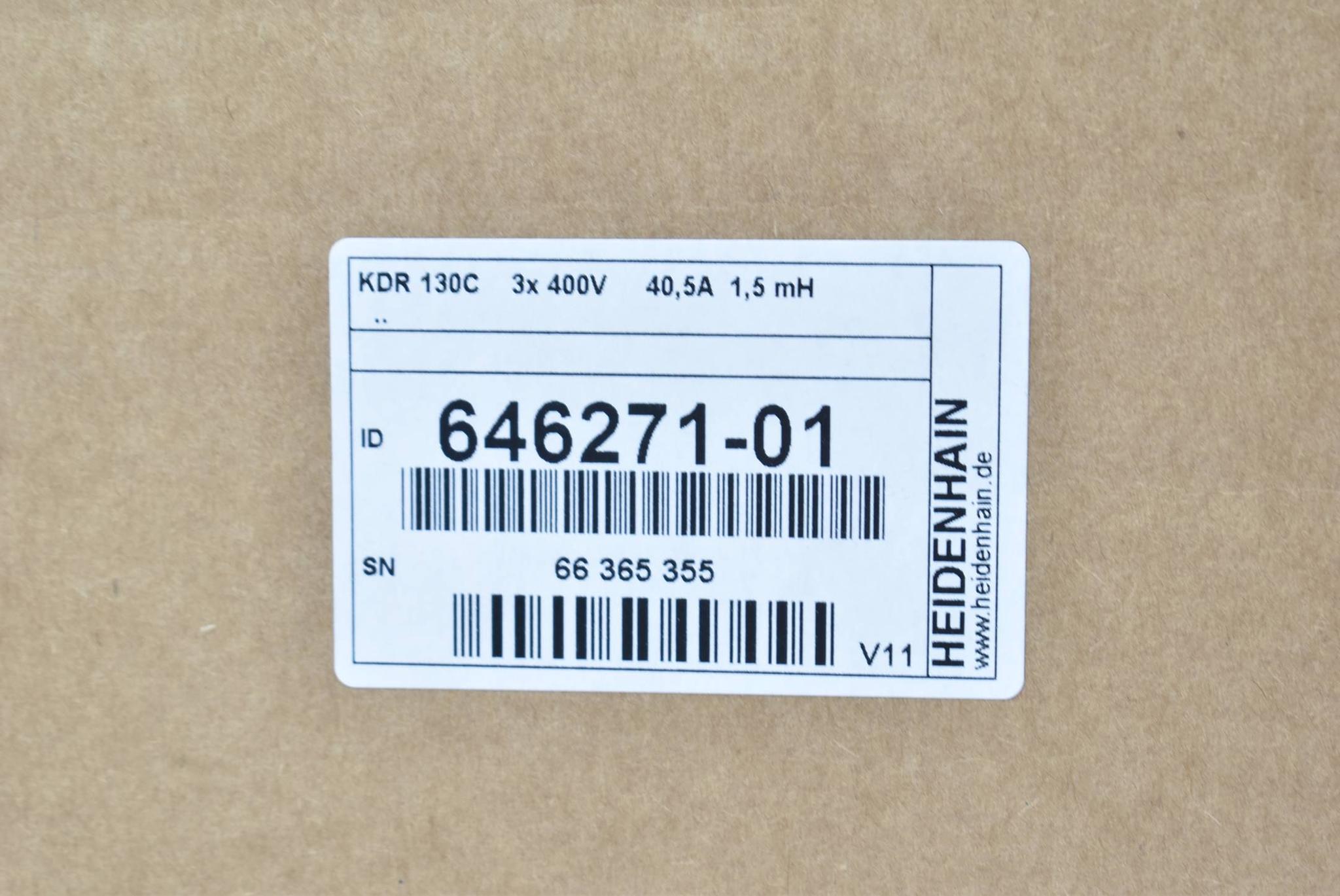 Heidenhain Kommutierungsdrossel KDR 130C ( 646271-01 ) Ver. V11