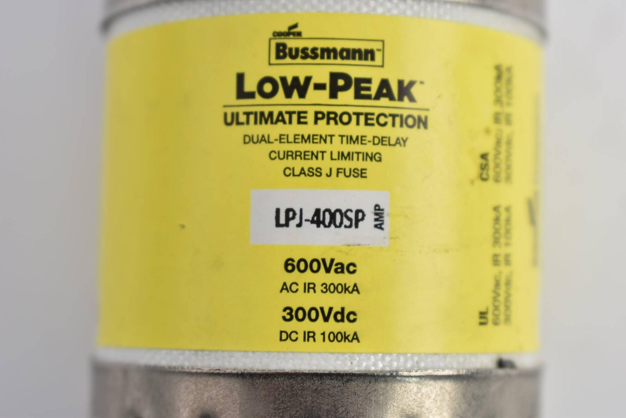 Produktfoto 3 von Bussmann Low-Peak Sicherungseinsatz LPJ-400SP