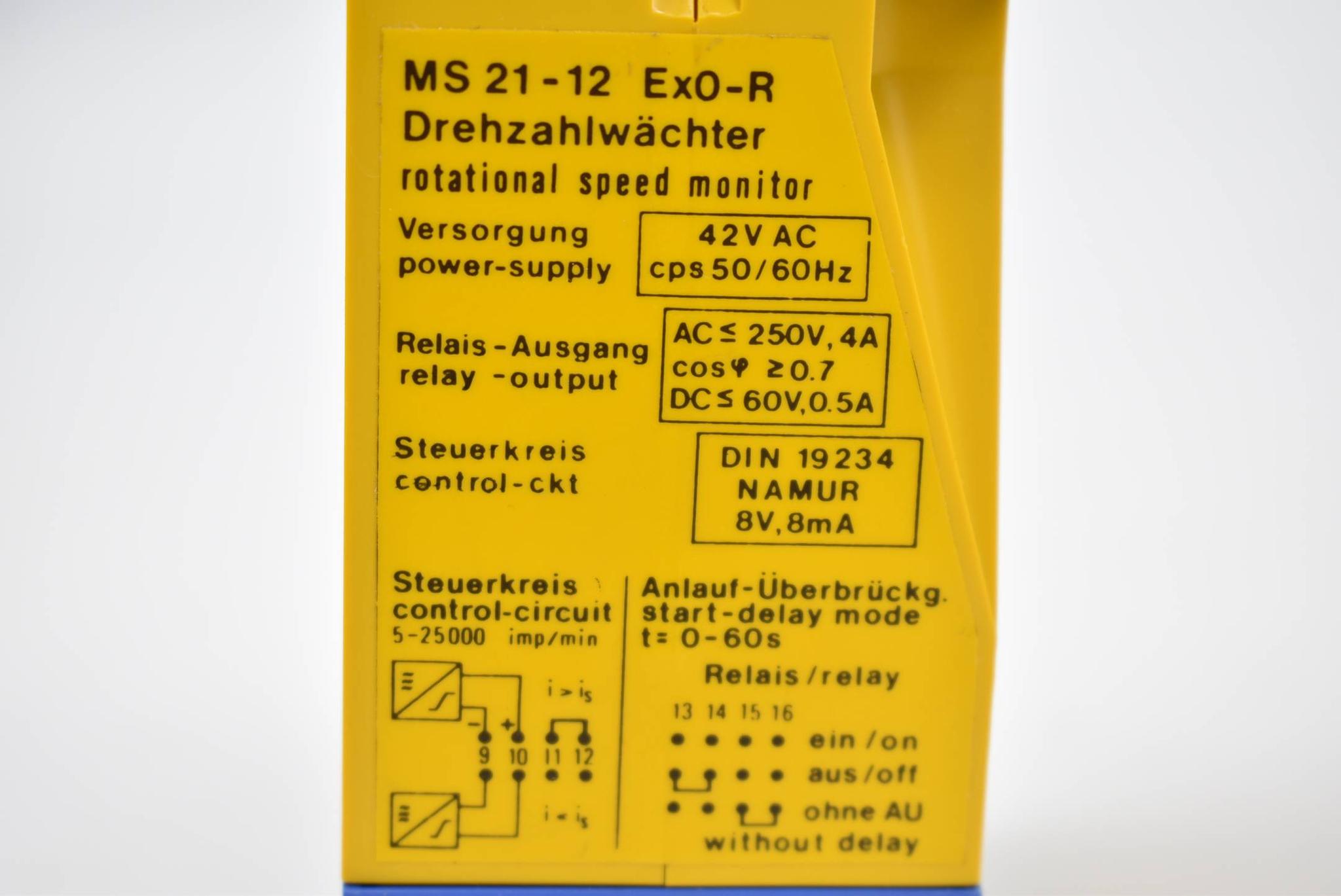 Produktfoto 3 von Turck multisafe Drehzahlwächter MS 21-12 ExO-R