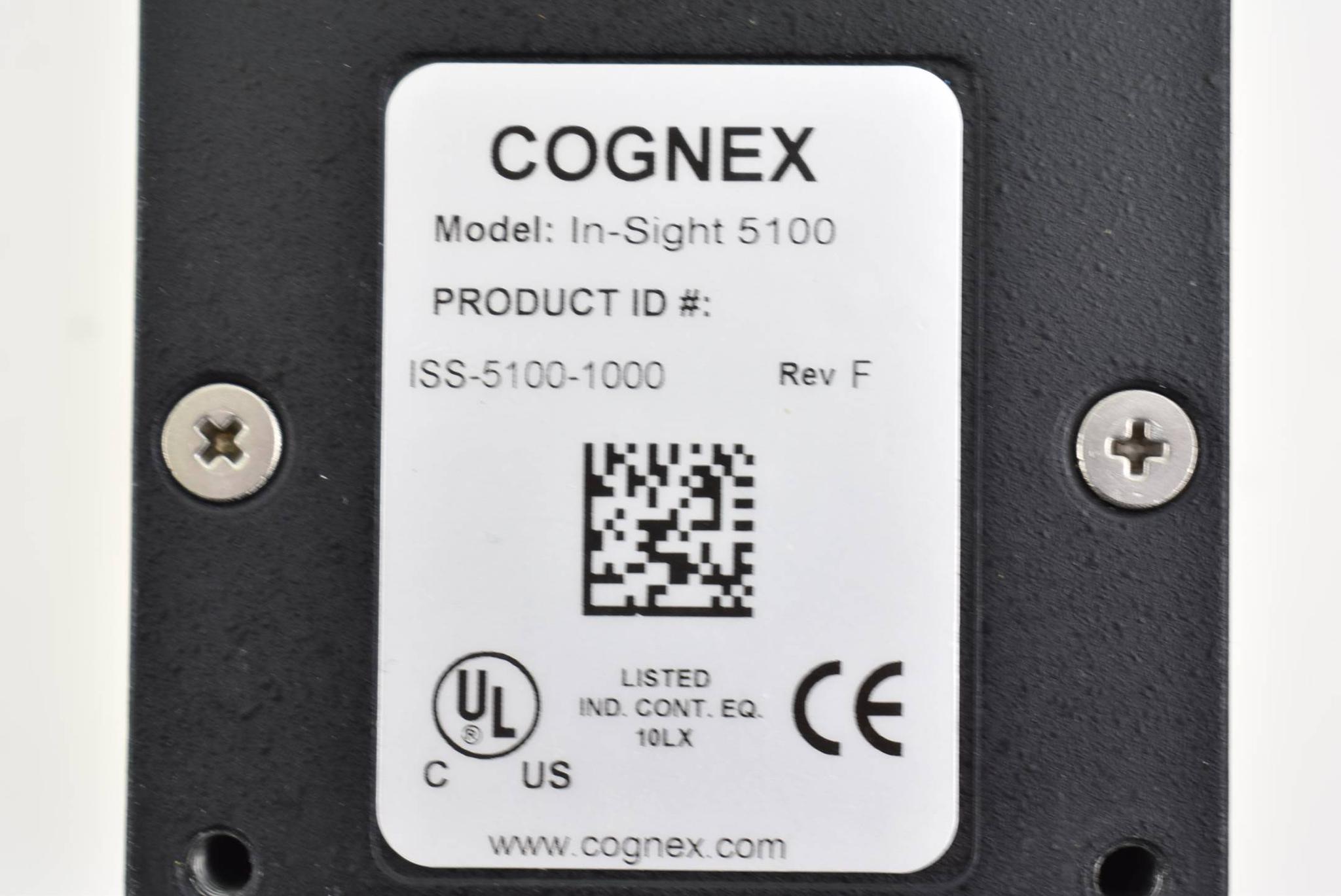 Produktfoto 2 von Cognex In-Sight 5100 Vision Sensor ISS-5100-1000 Rev. F