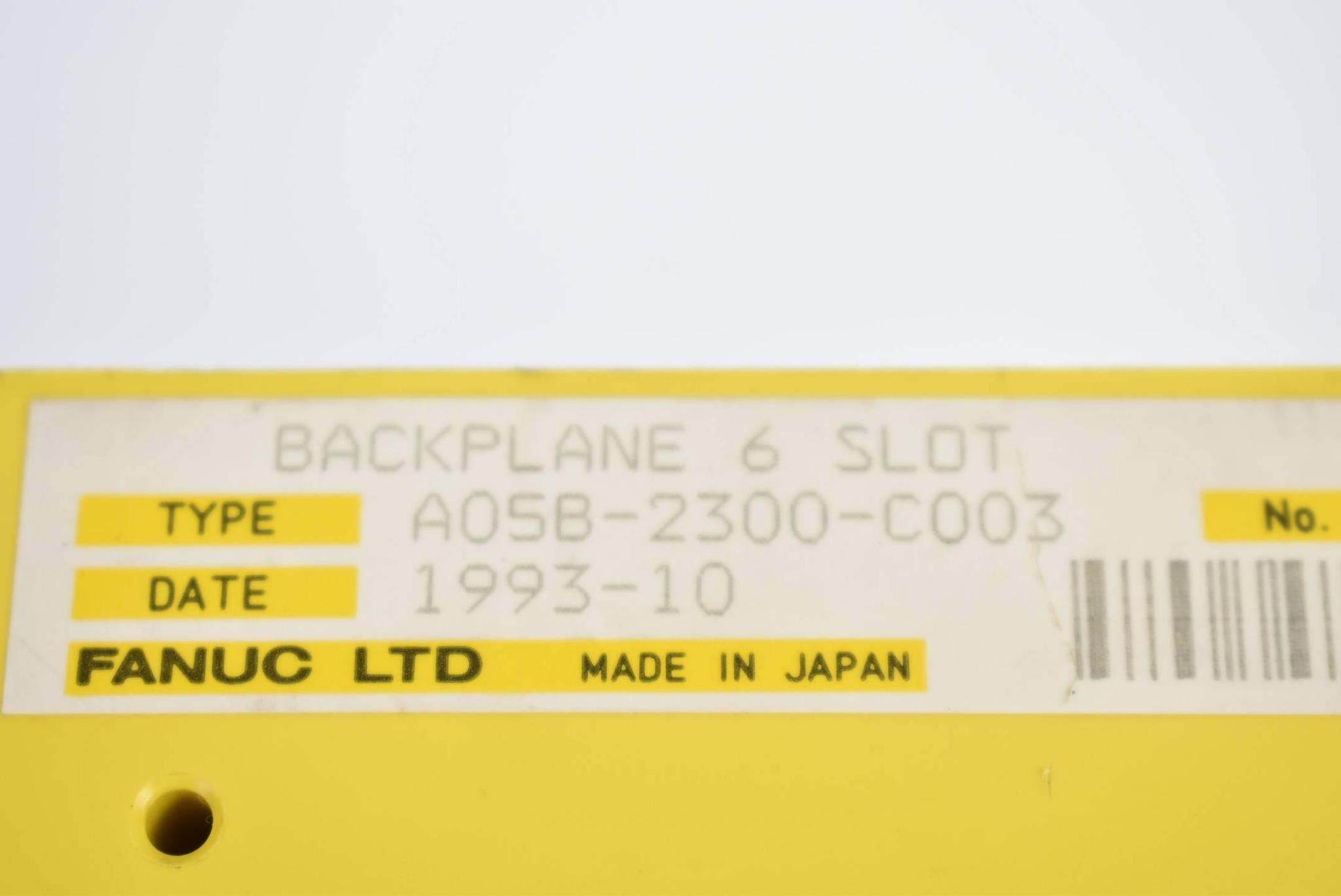 Produktfoto 3 von Fanuc Backplane A20B-2000-0920/02B inkl. A05B-2300-C003