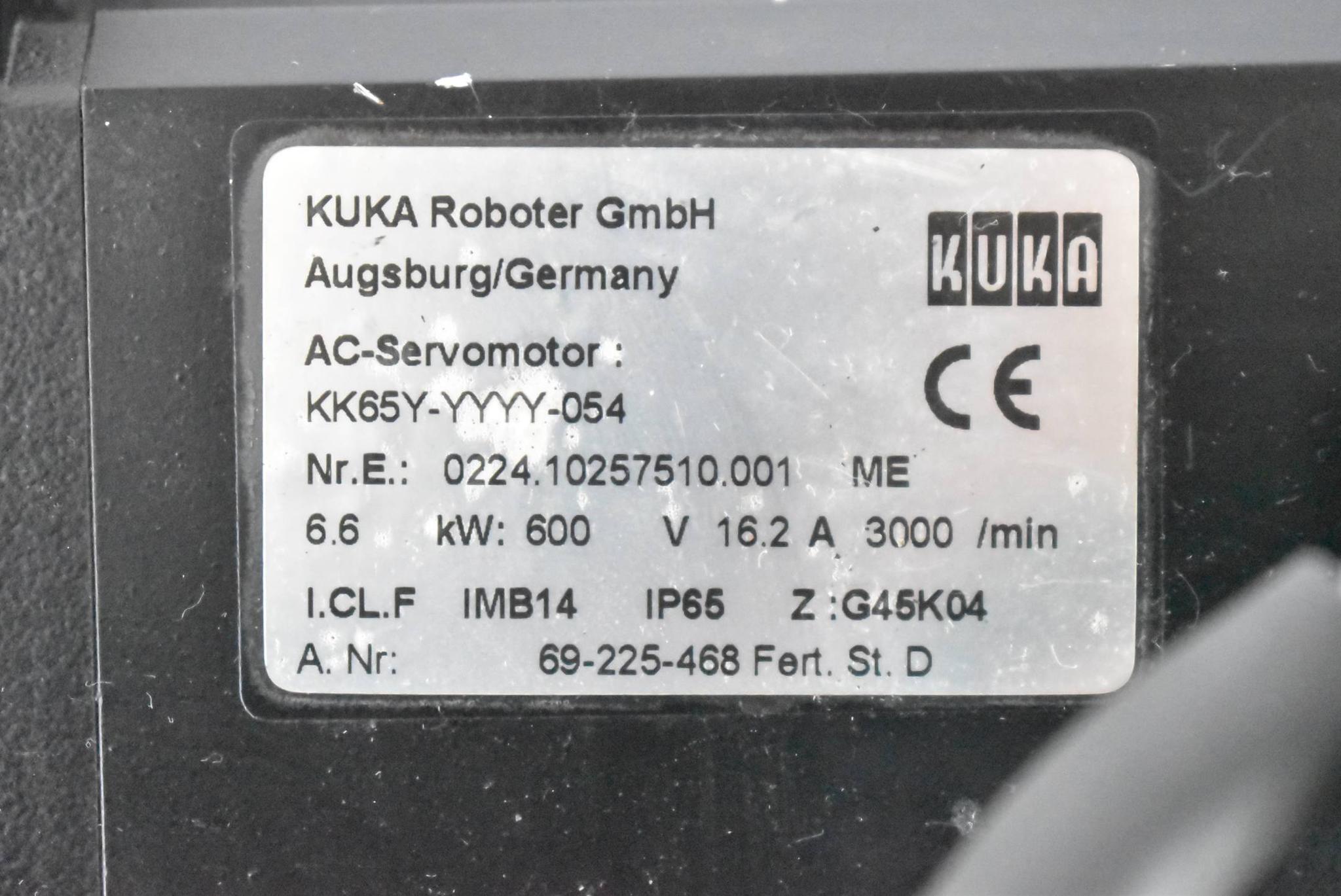 Produktfoto 4 von KUKA AC-Servomotor KK65Y-YYYY-054 ( KK65YYYYY054 )