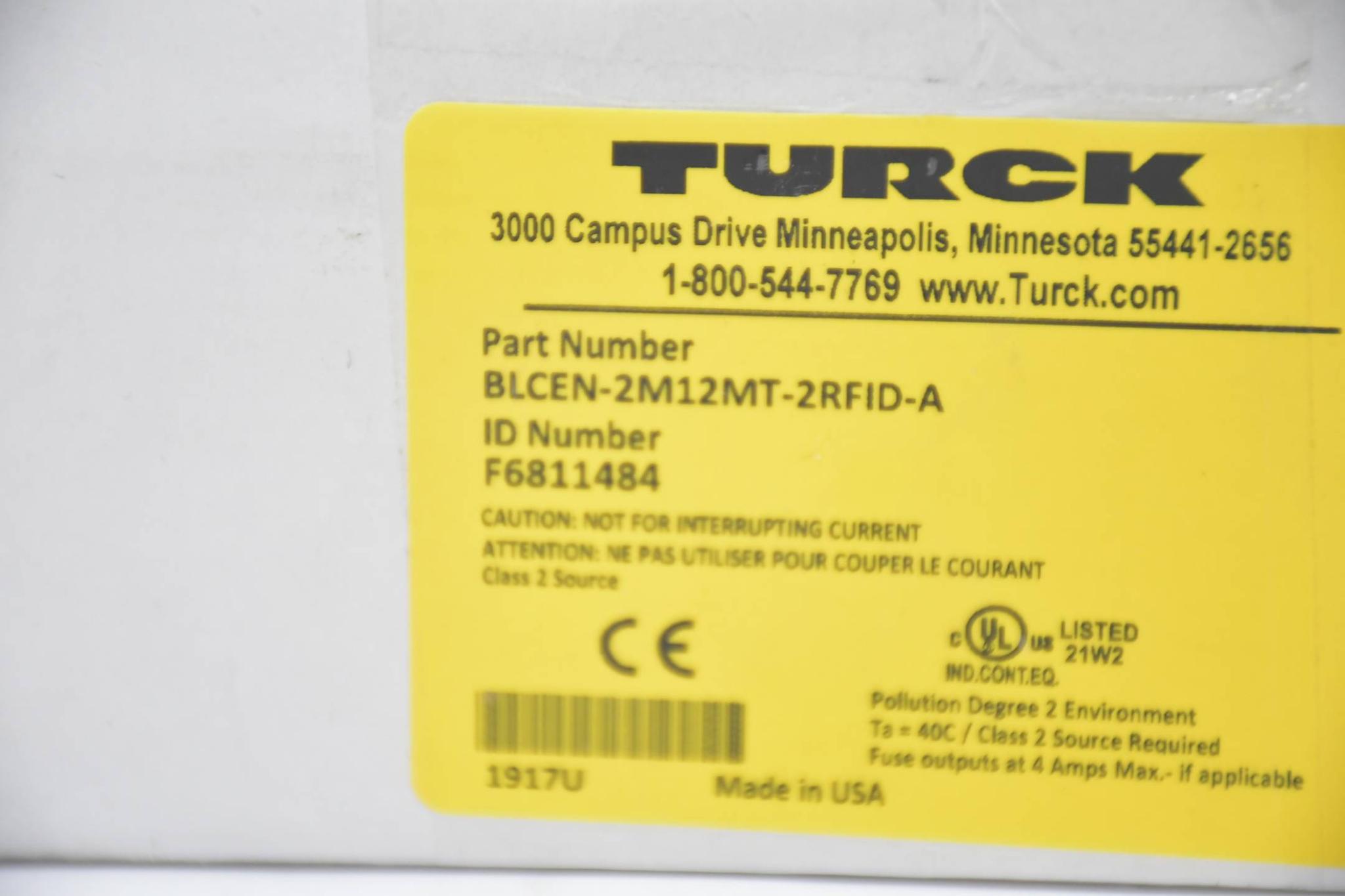 Produktfoto 3 von Turck Feldbus Station BLCEN-2M12MT-2RFID-A ( 6811484 )