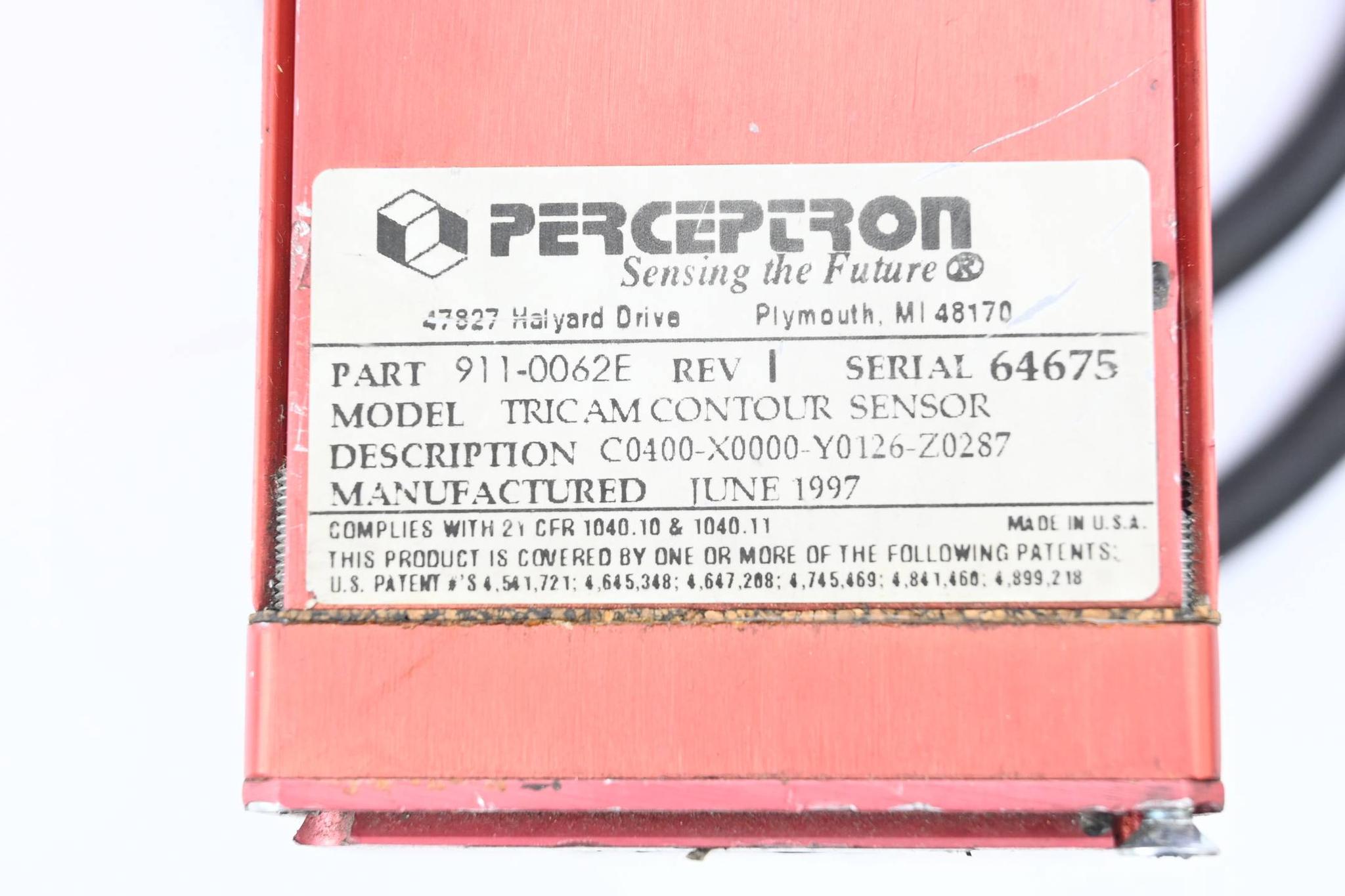 Produktfoto 2 von Perceptron Tricam Contour Sensor 911-0062E Rev. I