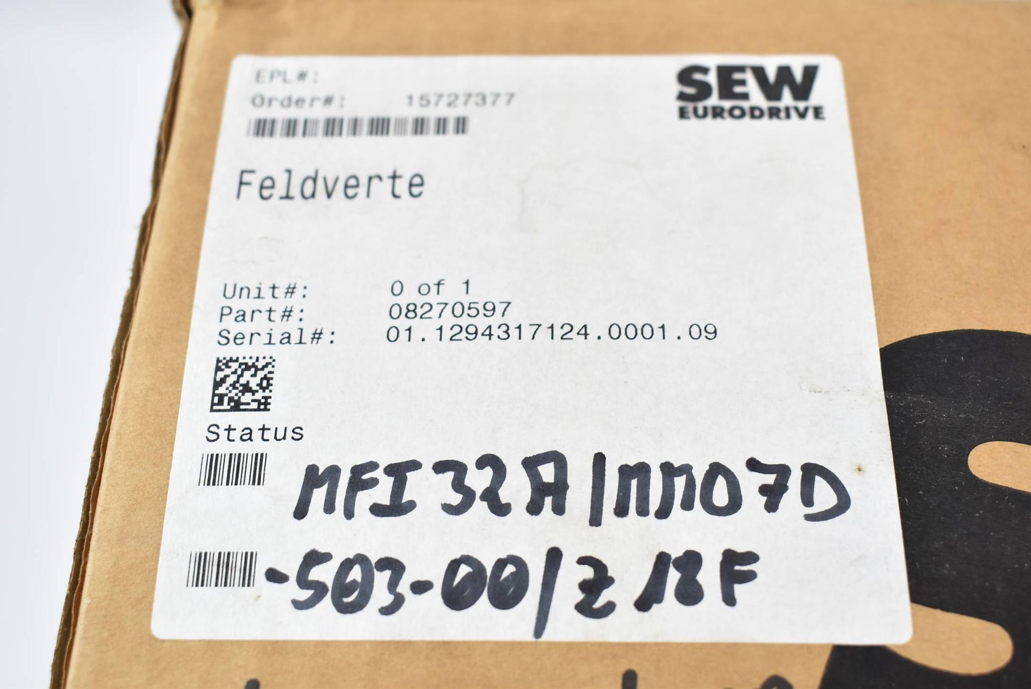 Produktfoto 5 von SEW Eurodrive Feldverteiler MFI32A/MM07D-503-00/Z18F 0/AF0