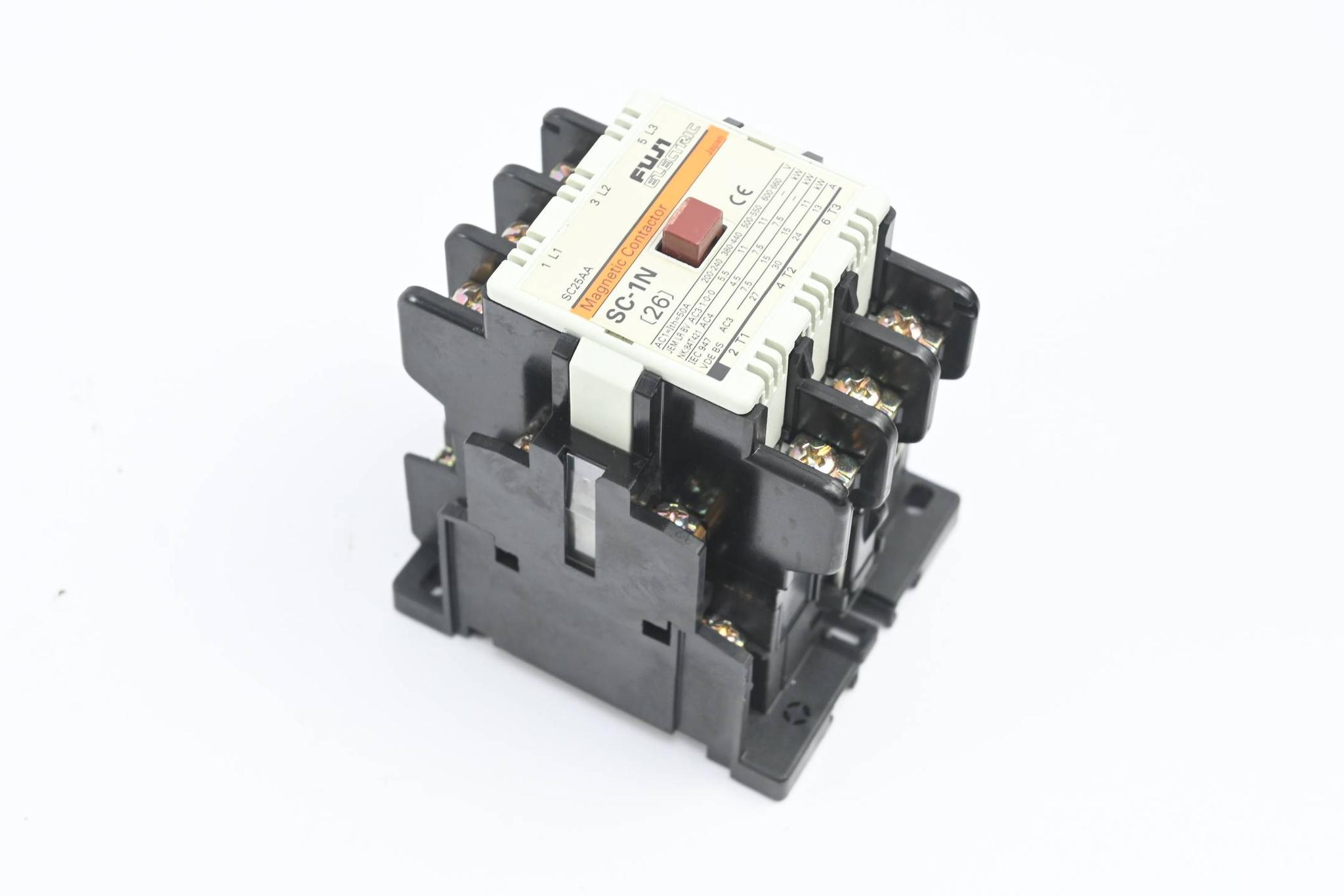 Produktfoto 1 von Fuji Electric Magnetic Contactor SC-1N(26) ( SC25AA )