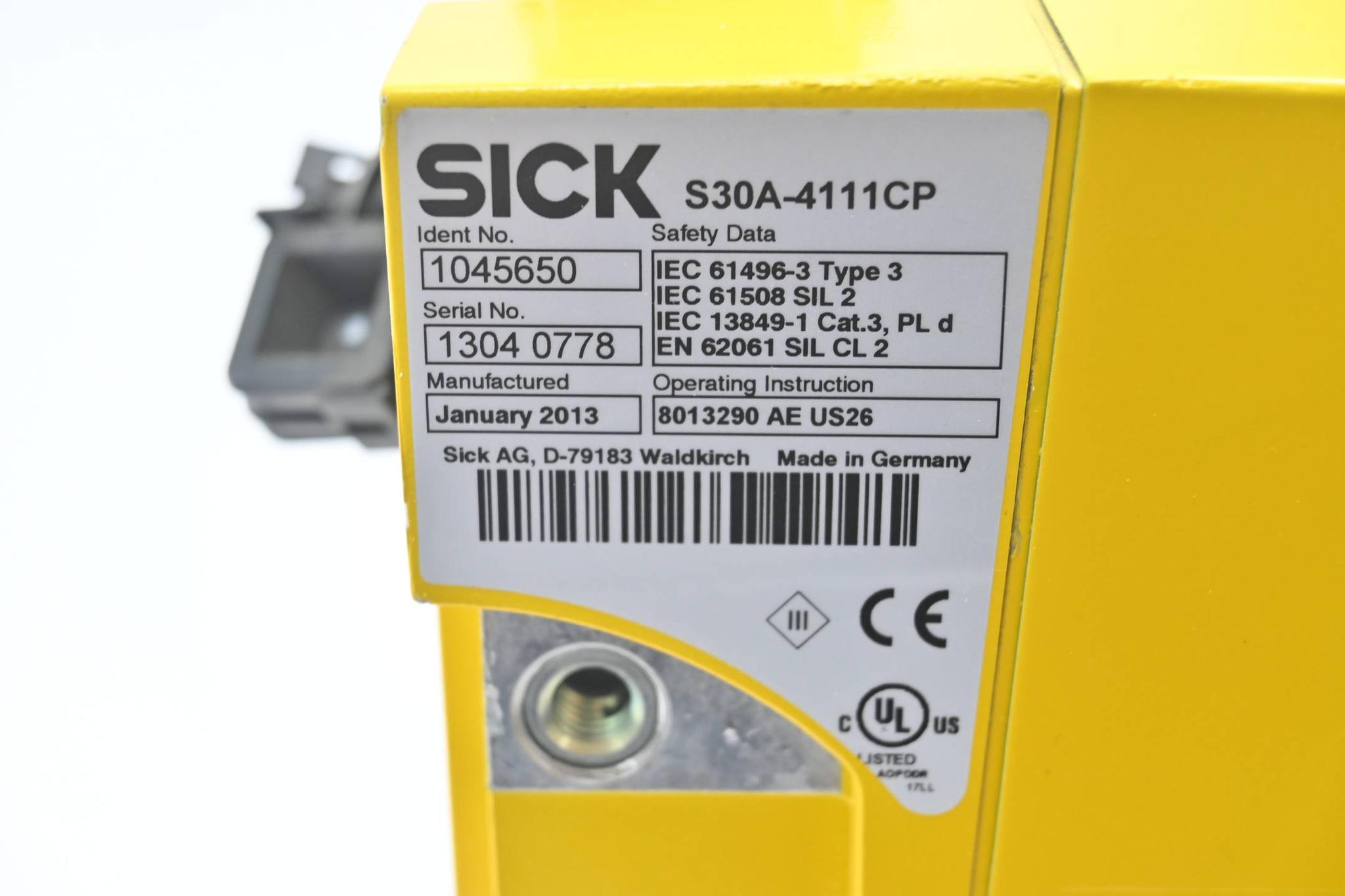 Produktfoto 3 von Sick S3000 PROFINET IO Sicherheits- Laserscanner S30A-4111CP ( 1045650 )