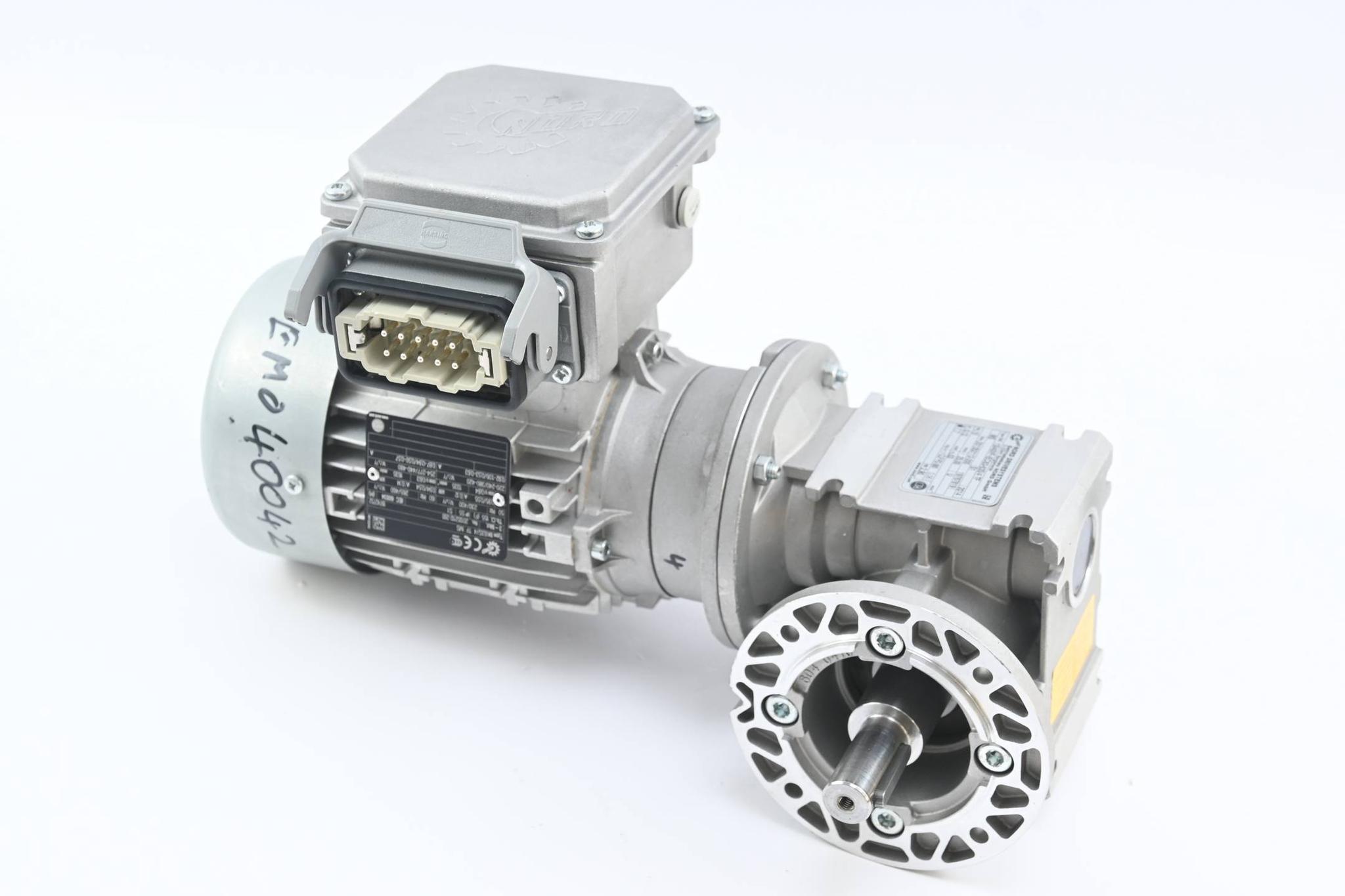 Produktfoto 1 von Nord 3~ Motor SK63S/4 TF MS inkl. Nord Getriebe SK1SI40VF-IEC63-63S/4 TF