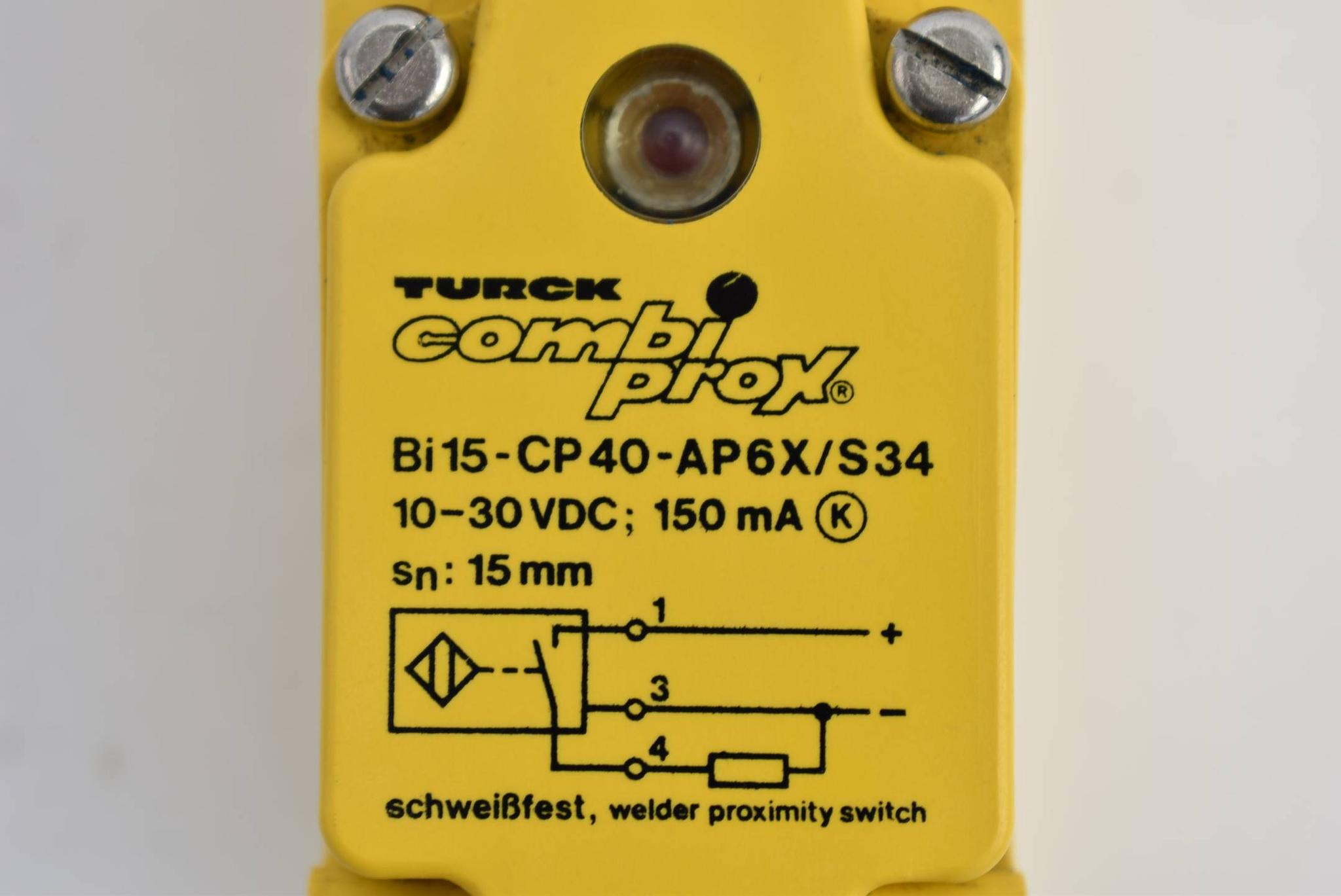 Produktfoto 4 von Turck Combi-Prox-Sensor 10-30 VDC 150 mA Bi15-CP40-AP6X/S34