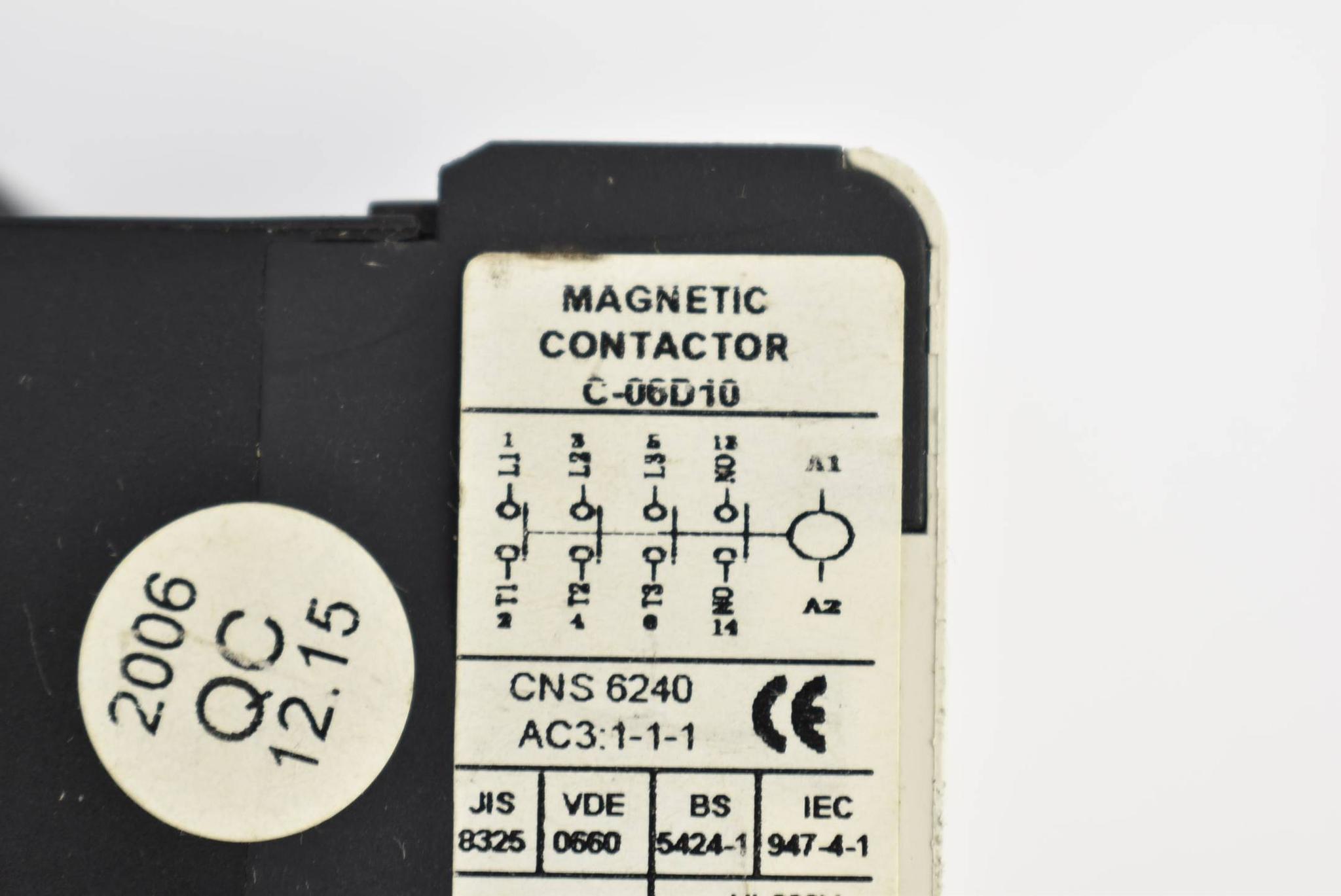 Produktfoto 3 von Telemecanique Motorschutzrelais LR7K0310 inkl. Magnetic Contactor C-06D10