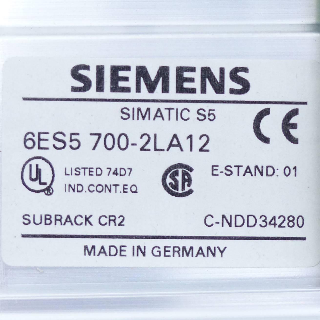 Produktfoto 2 von SIEMENS Baugruppenträger