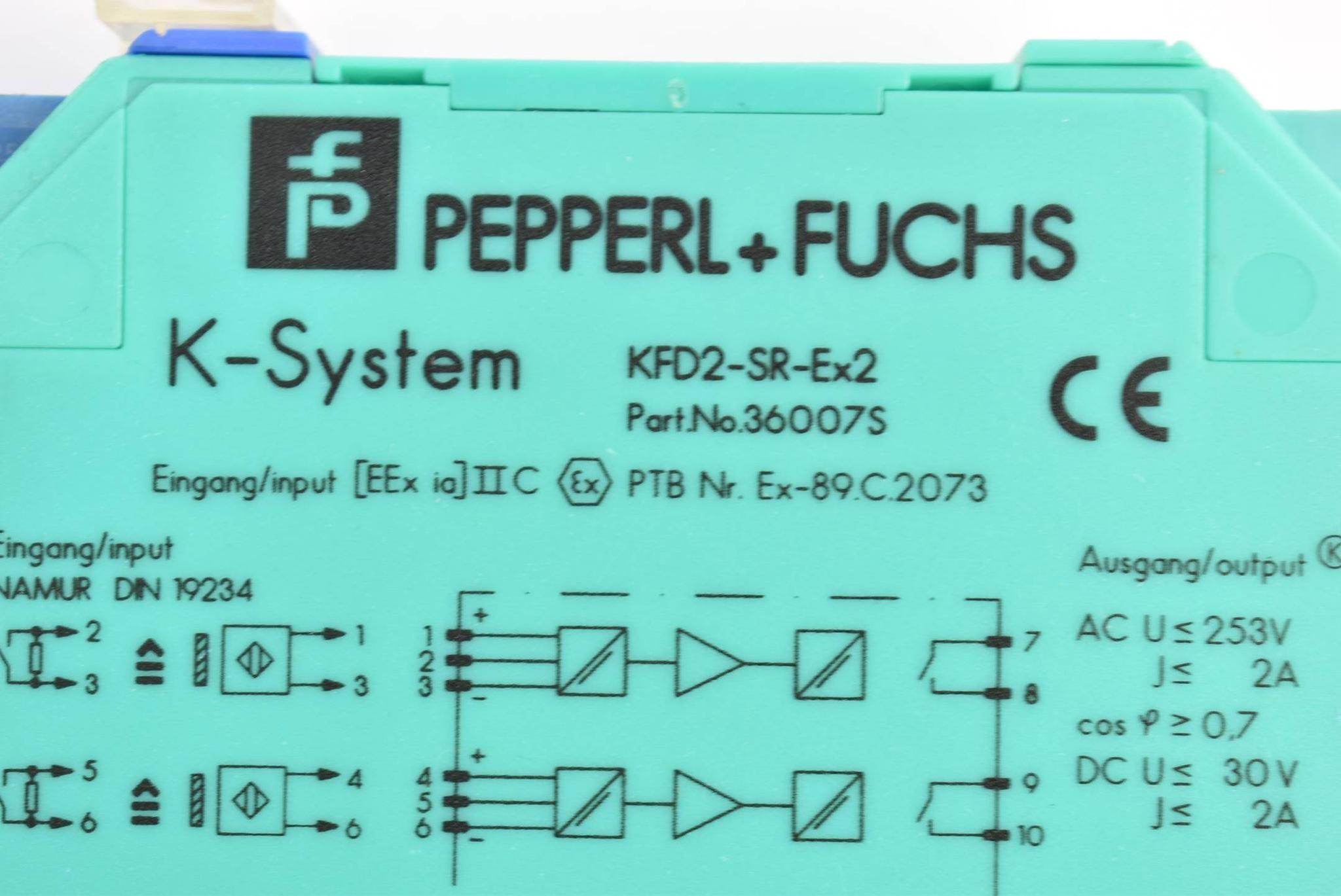 Produktfoto 3 von Pepperl+Fuchs Trennungsverstärker KFD2-SR-Ex2 ( 36007S )