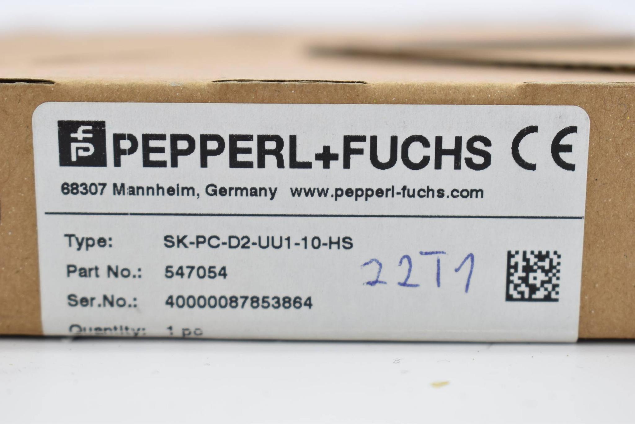 Produktfoto 2 von Pepperl+Fuchs Non-Incendive Barrier SK-PC-D2-UU1-10-HS ( 547054 )