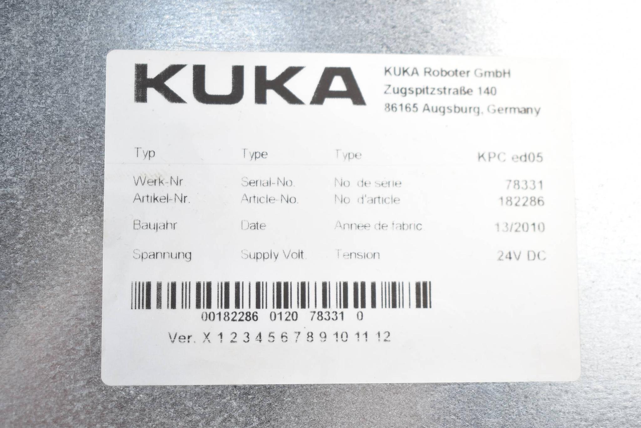 Produktfoto 3 von KUKA Rechner KPC ed05 ( 182286 )