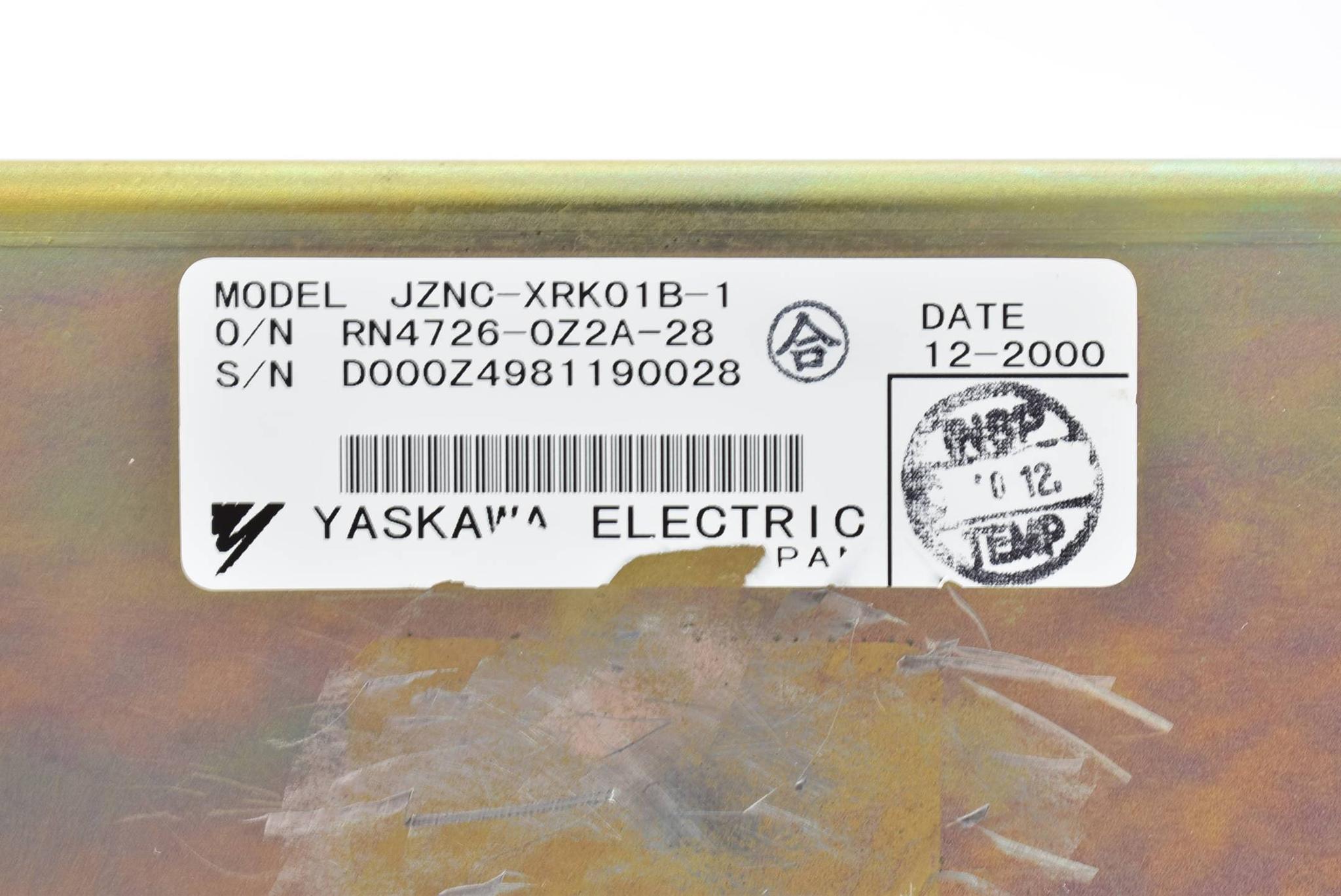 Produktfoto 3 von Yaskawa electric JZNC-XRK01B-1