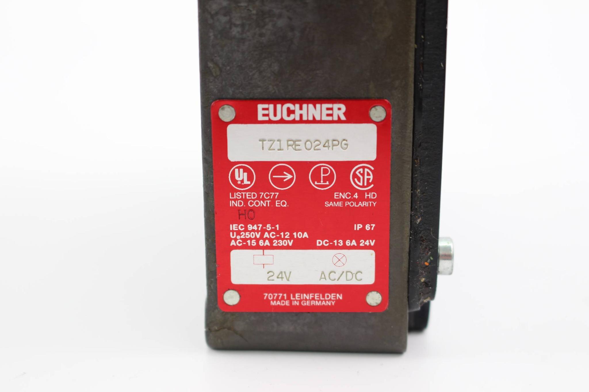 Produktfoto 2 von Euchner Sicherheitsschalter TZ 250VAC 10A  24V AC/DC TZ1RE024PG