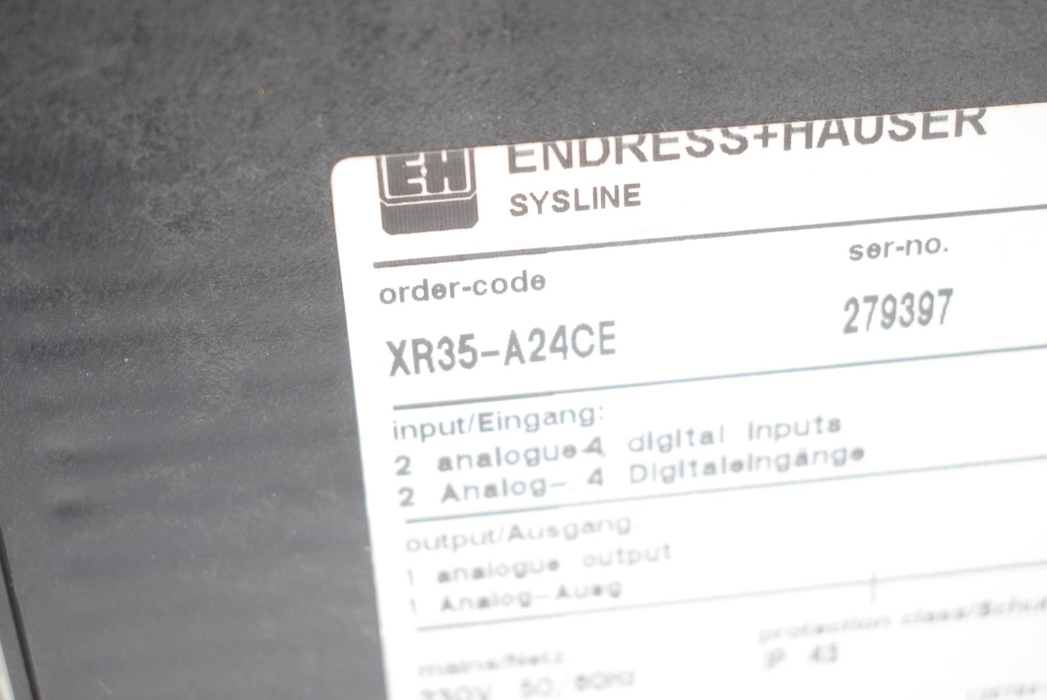 Produktfoto 2 von Endress+Hauser Sysline XR35-A24CE